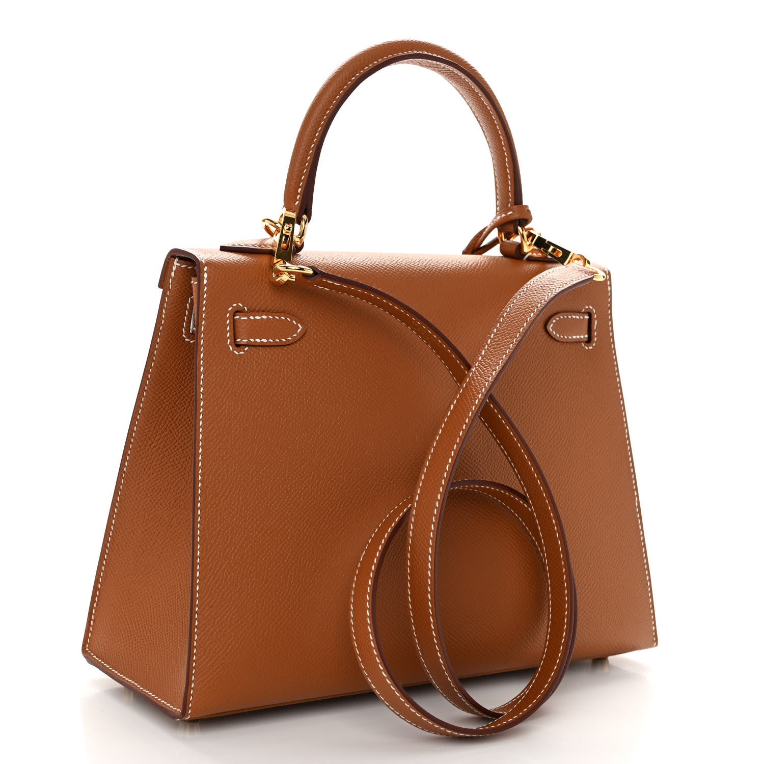 Hermes Epsom Kelly Sellier 25 Gold 3 of 11
