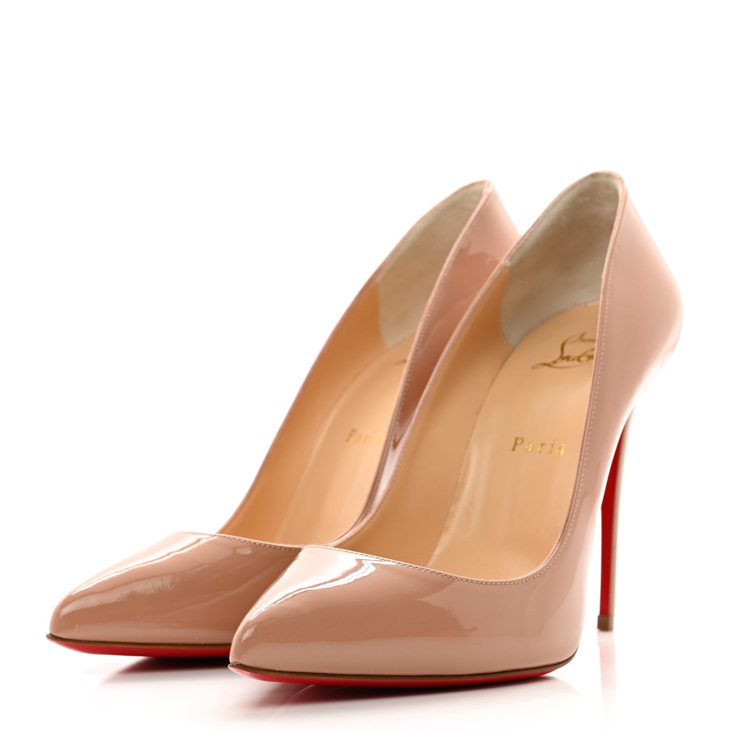 Patent Pigalle Follies 100 Pumps 39.5 Nude