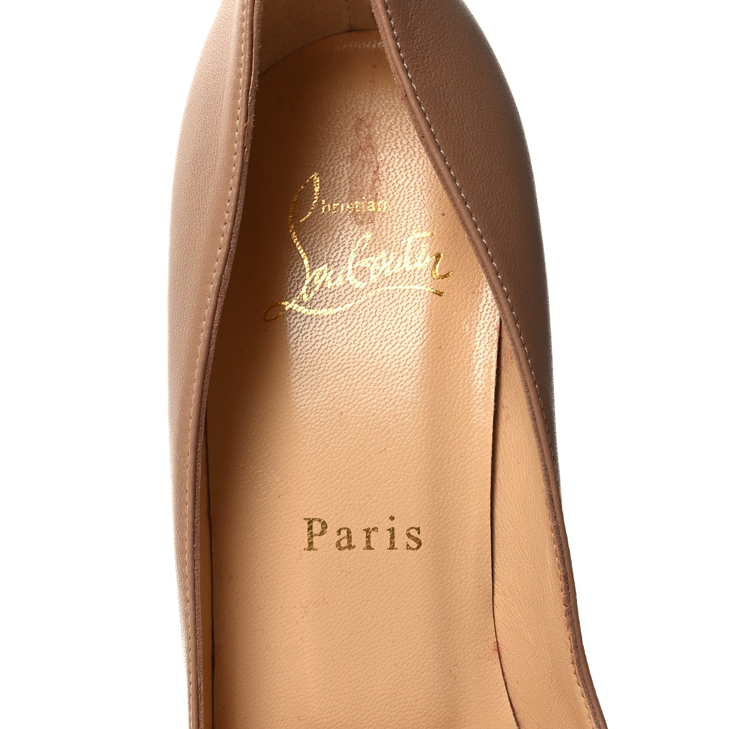 Nappa Apostrophy 100 Pumps 37 Nude