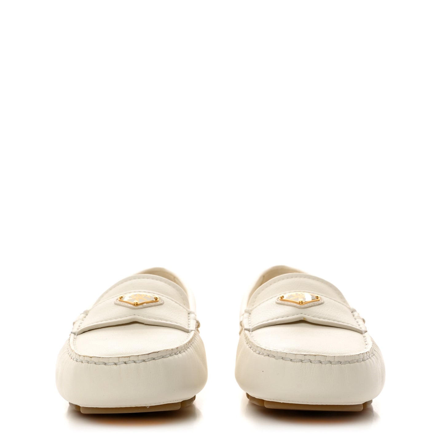 Cervo Triangle Driving Loafer 38 Avorio
