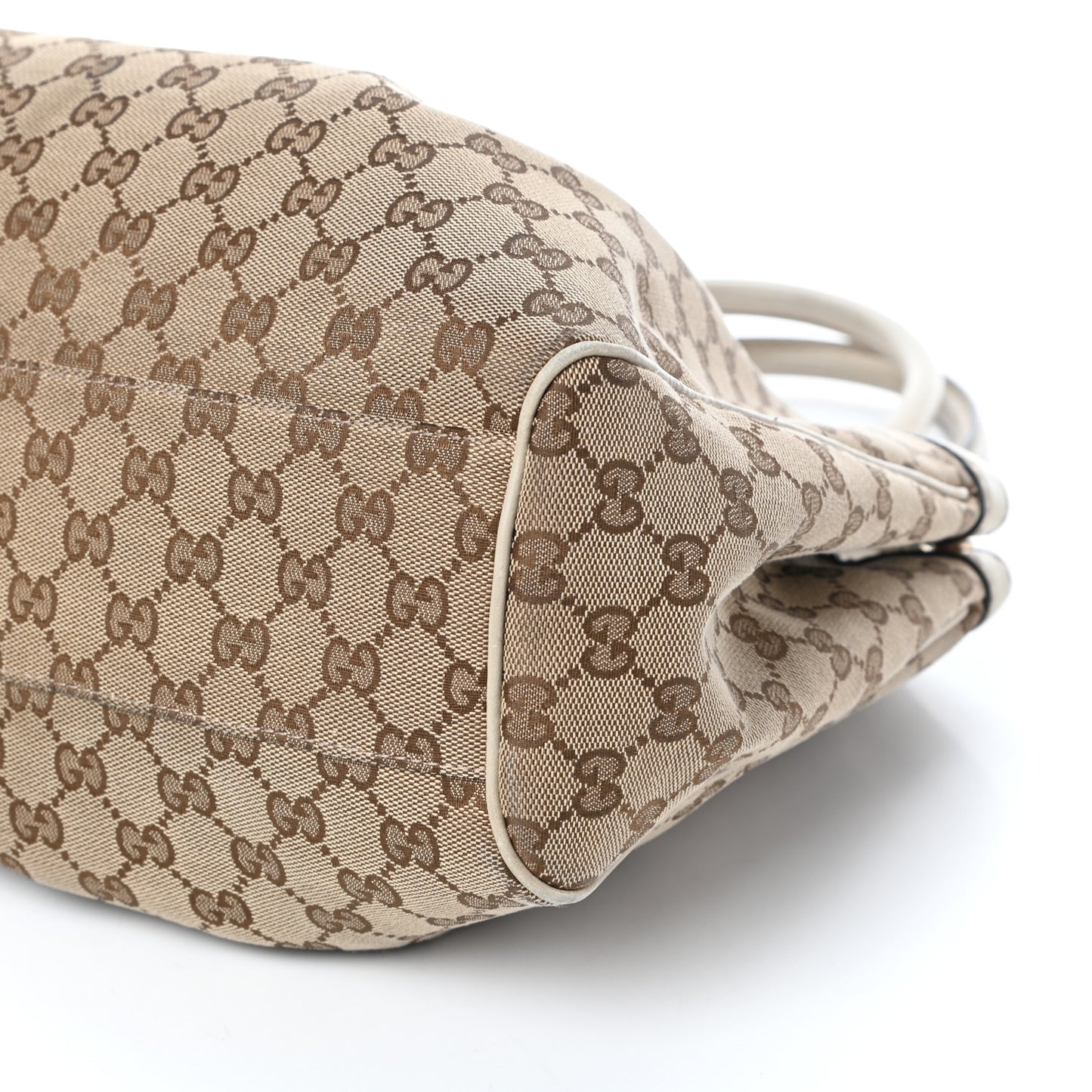 Monogram Medium Sukey Tote Off White