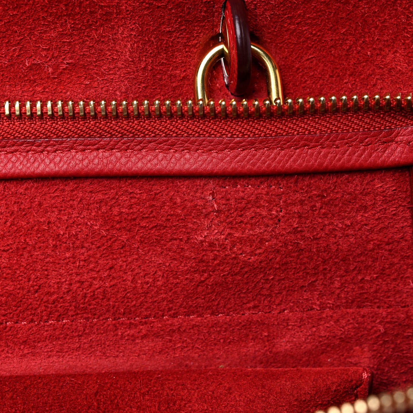 Grained Calfskin Mini Belt Bag Coquelicot