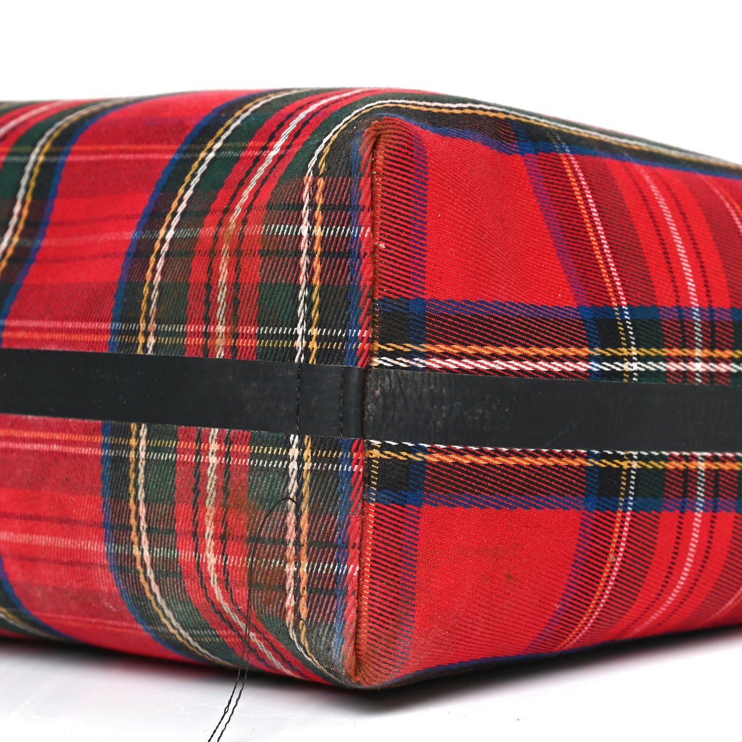 Vintage Check Medium The Giant Reversible Tote Antique Yellow Bright Red