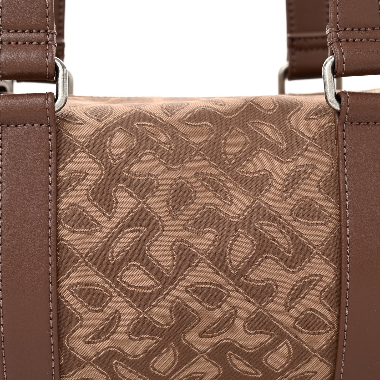 Jacquard Medium Duffle Chocolate