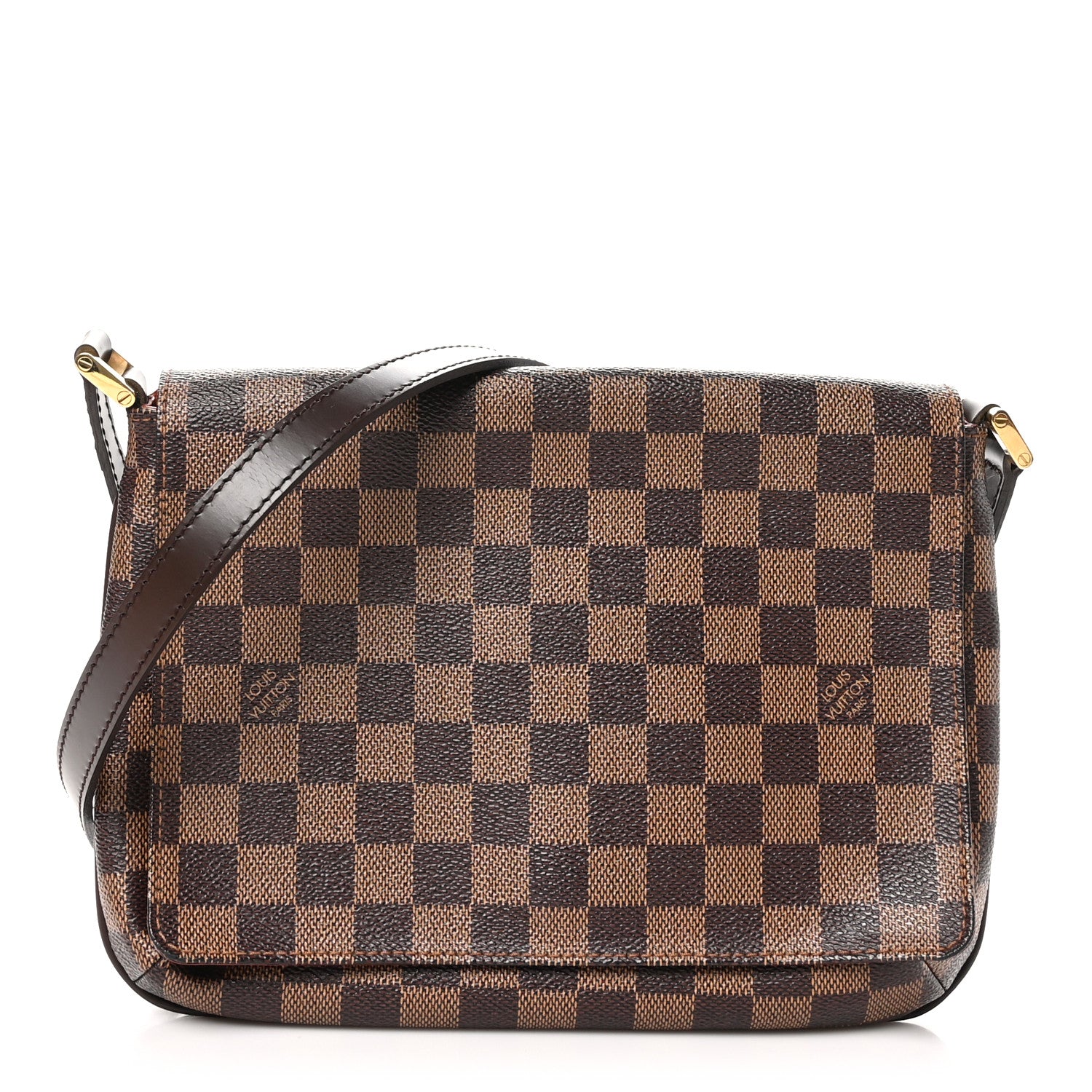 Louis Vuitton Damier Ebene Musette Tango Long Strap 1 of 9
