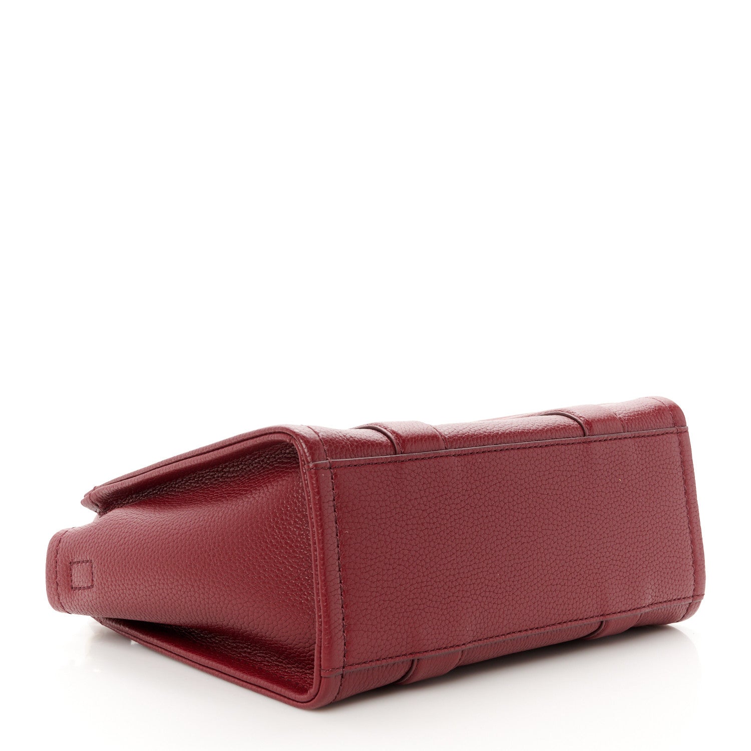 Marc Jacobs Grained Calfskin Small The Tote Bag Cherry 4 of 11