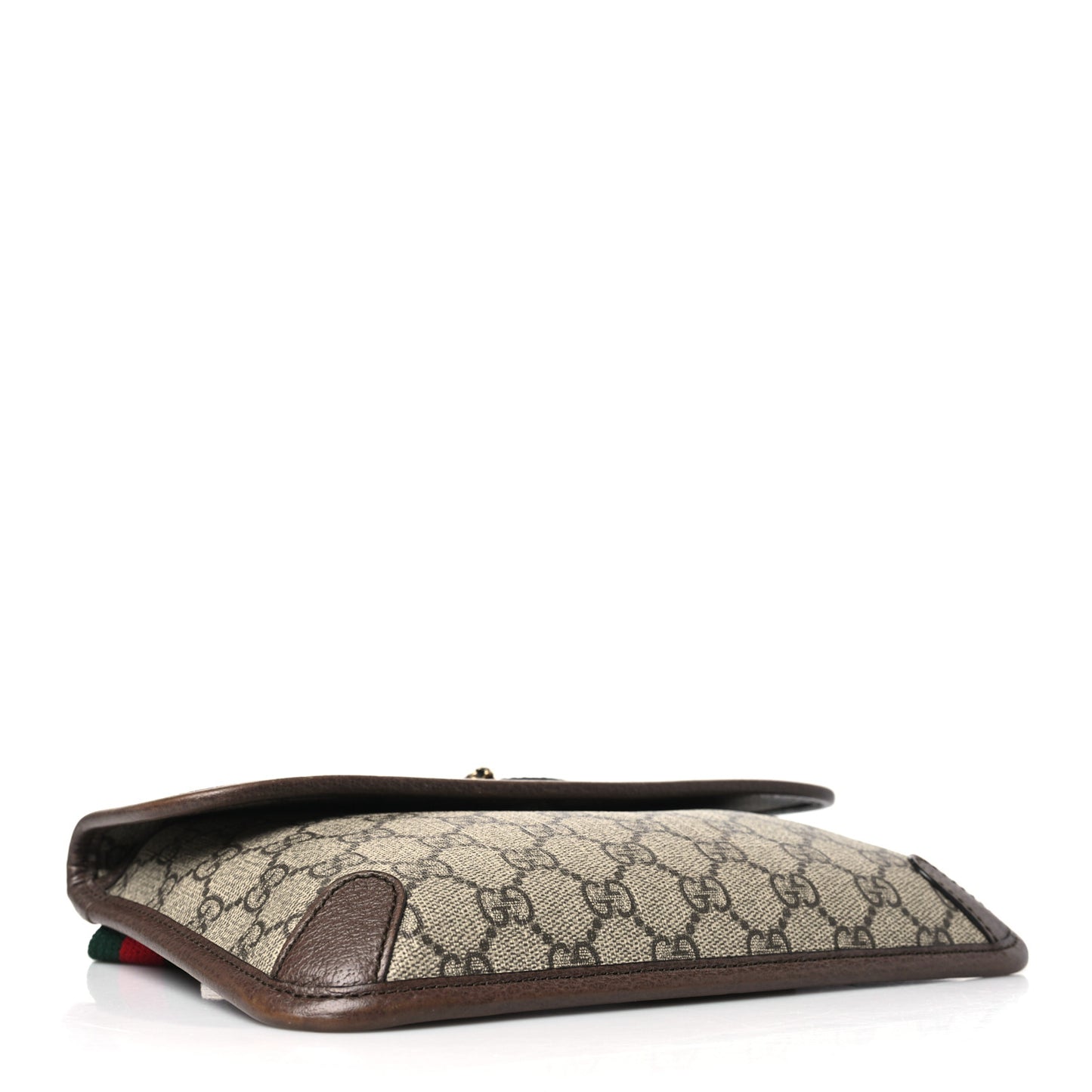 GG Supreme Monogram Neo Vintage Web Belt Bag Brown