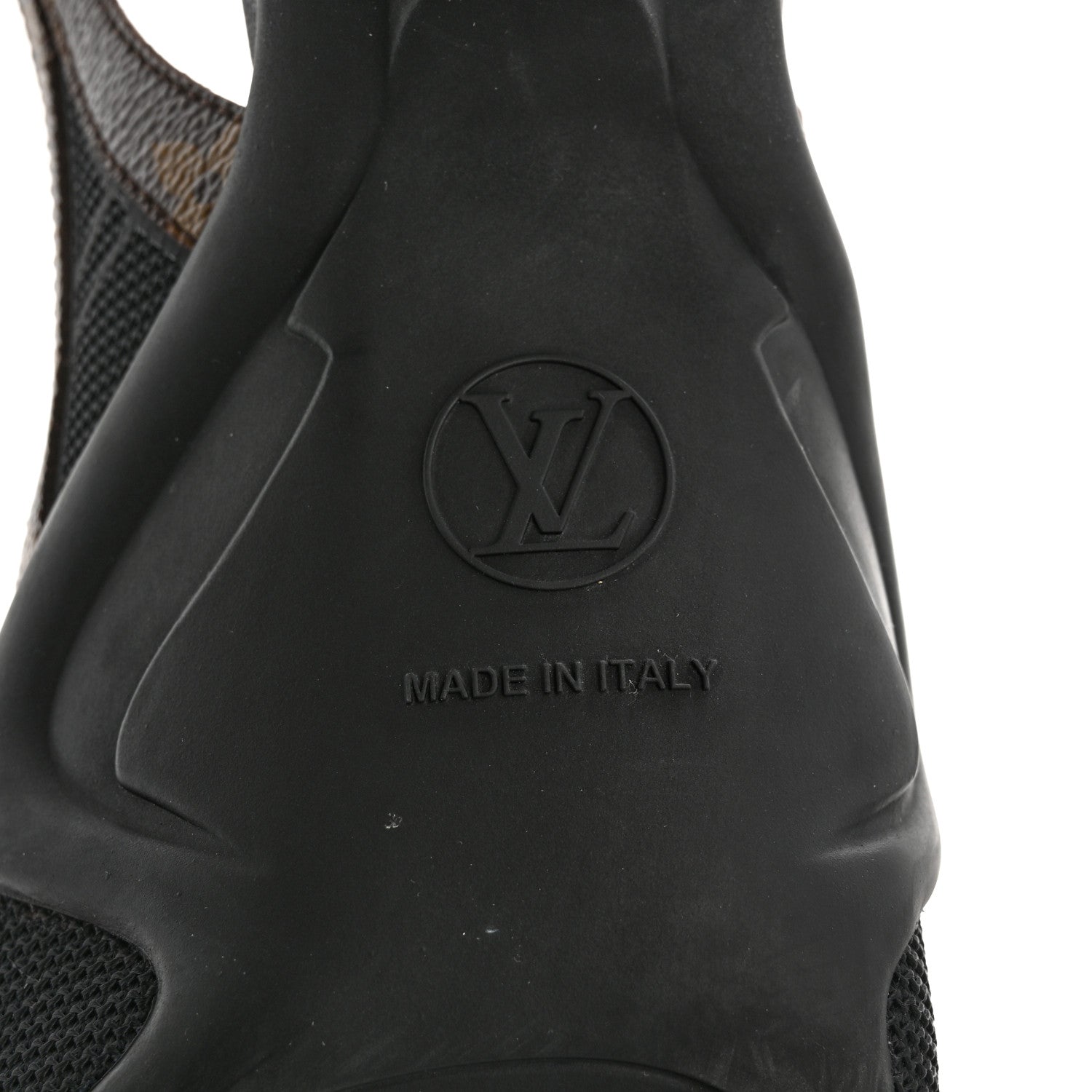 Louis Vuitton Patent Monogram Archlight Slingback Pumps 38 Black 8 of 12