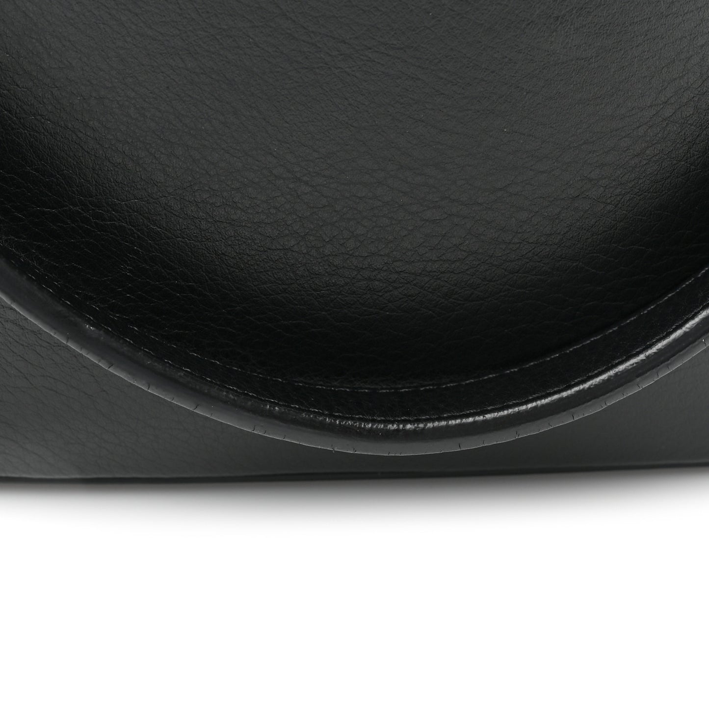 Smooth Calfskin Small Roy Bucket Bag Black