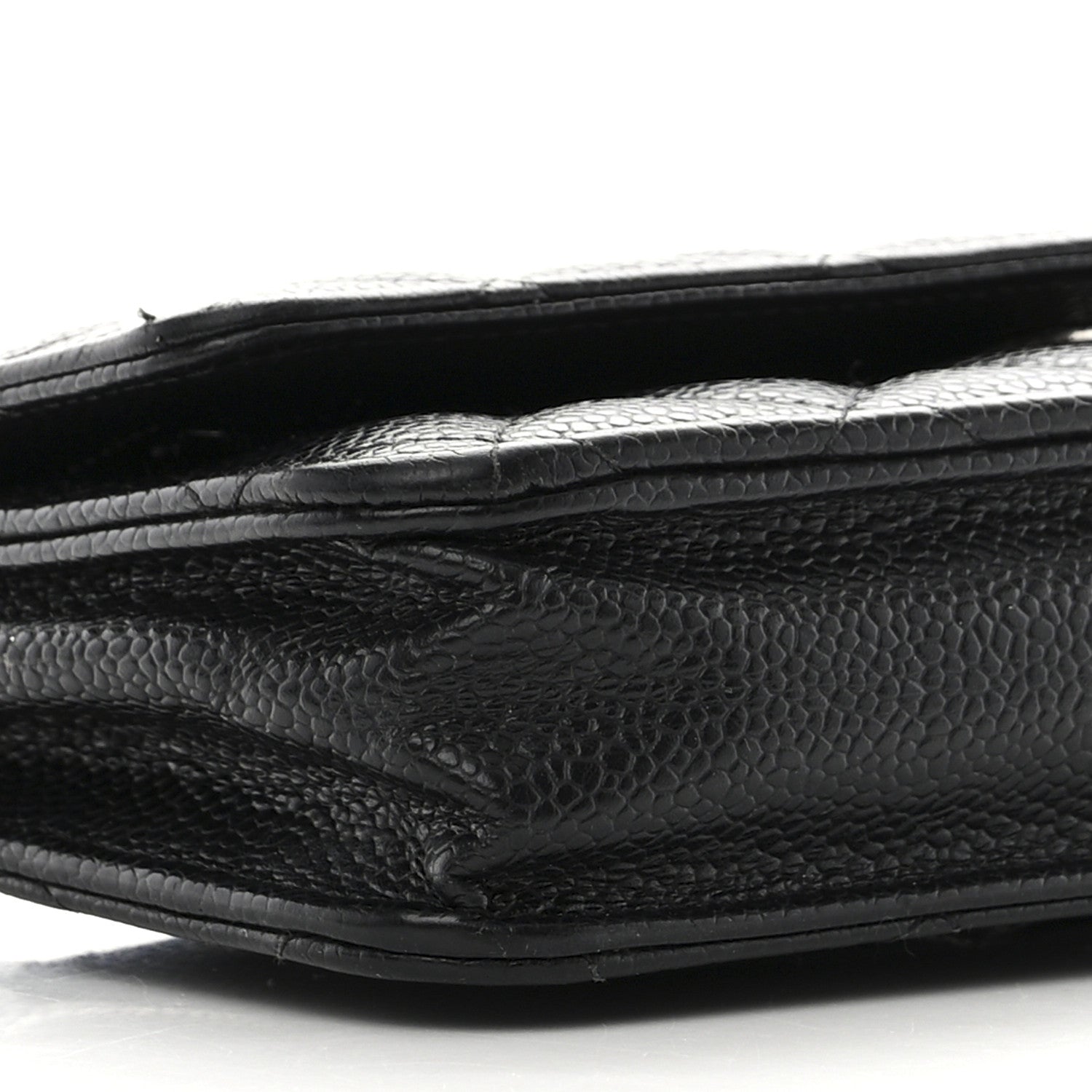 Chanel Caviar Quilted Wallet on Chain WOC Black 10 of 17