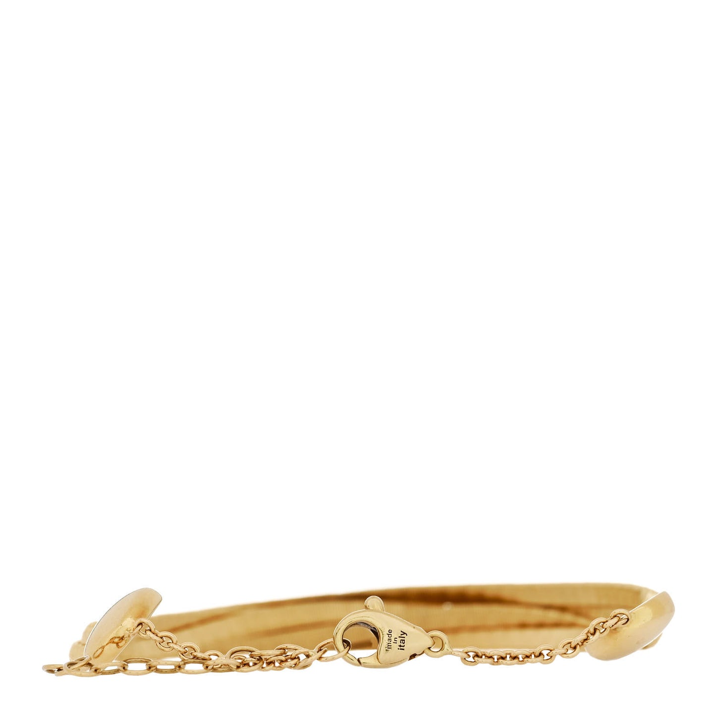 18K Yellow Gold Cairo 5 Strand Bracelet