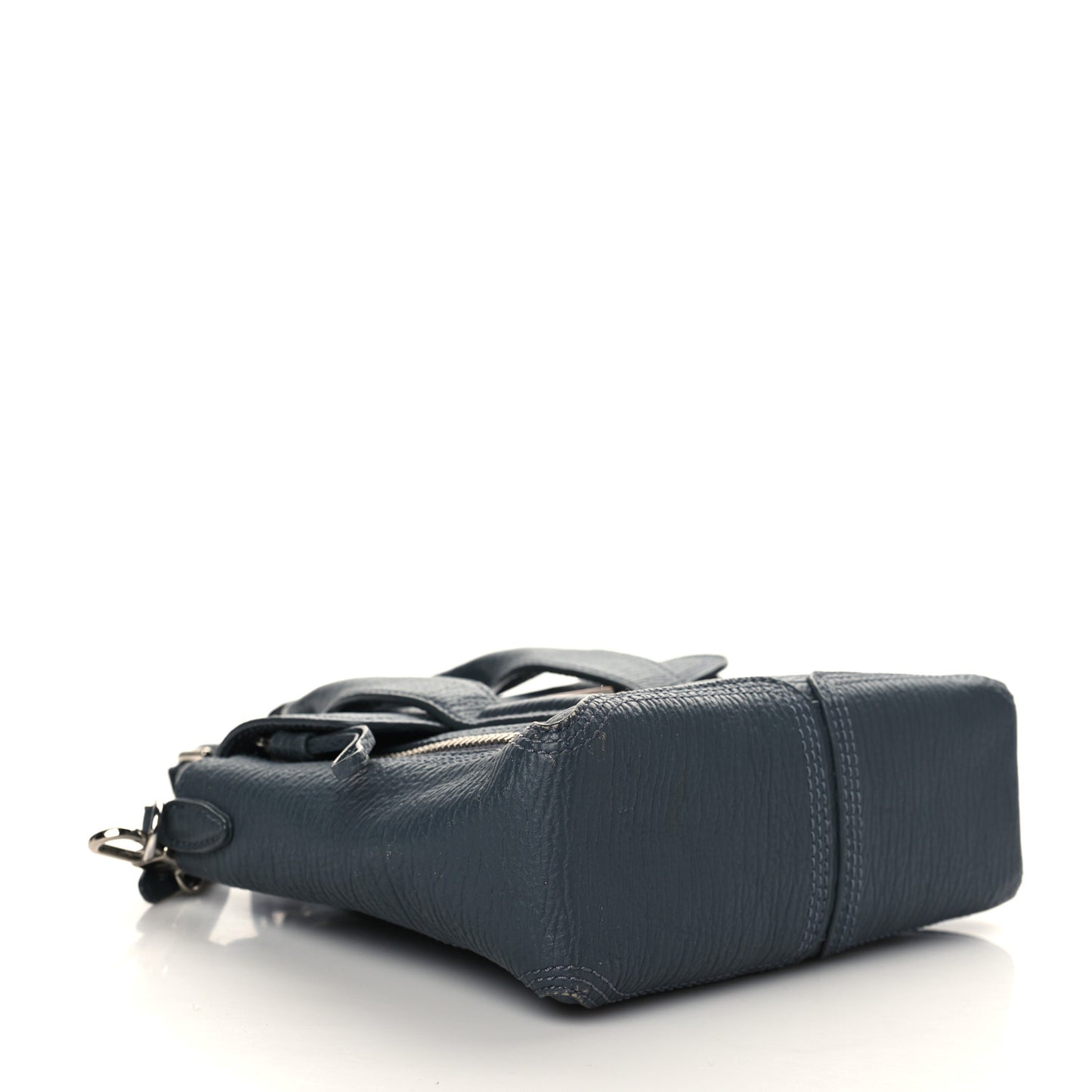 Textured Calfskin Mini Pashli Satchel Storm