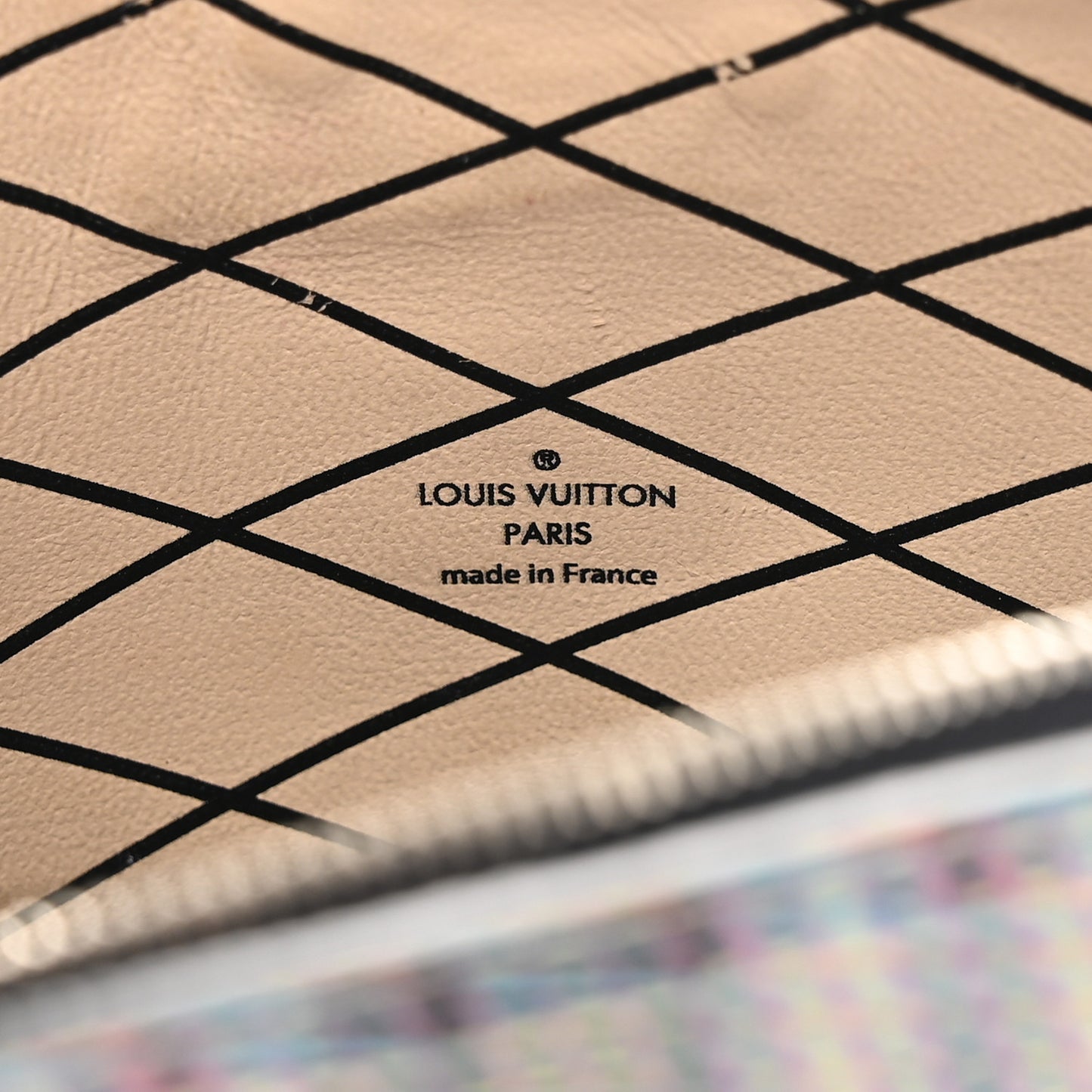 Calfskin Monogram LV Pop Trunk Clutch Blue