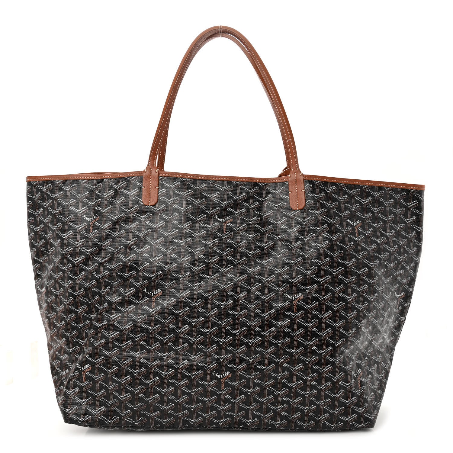 Goyard Goyardine Saint Louis GM Black Gold 2 of 11