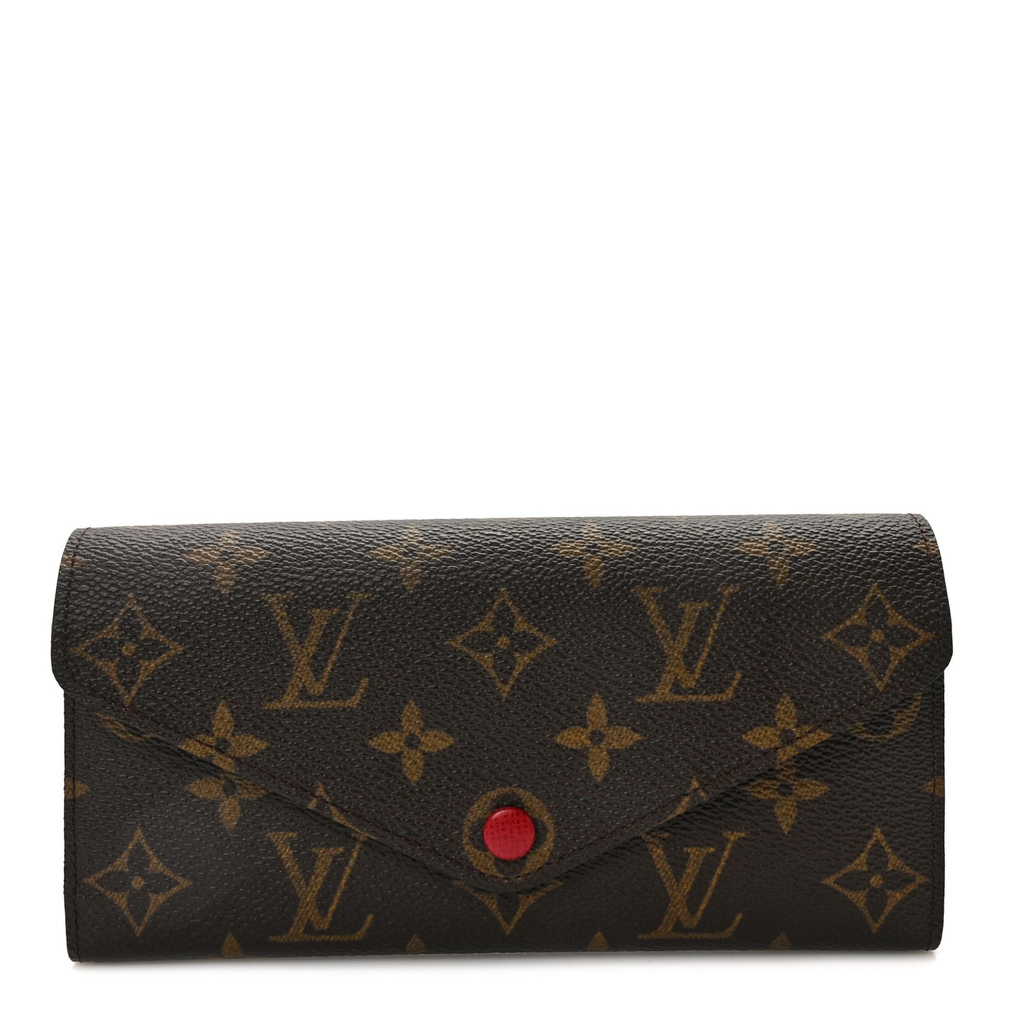 Monogram Josephine Wallet Red