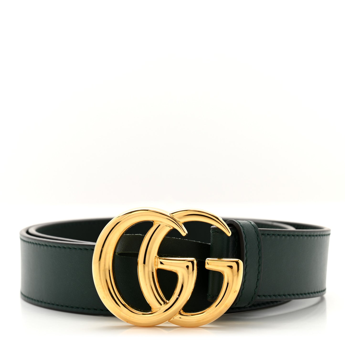Plutone Calfskin Double G 30mm Belt 70 28 Verde