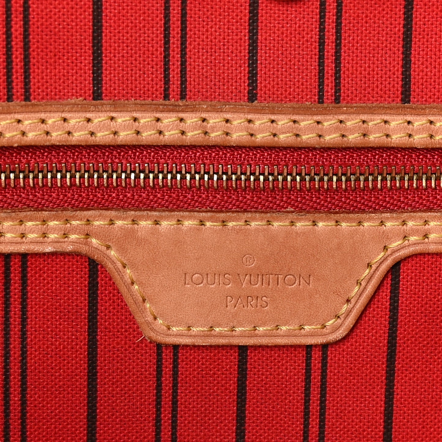Monogram Neo Neverfull MM Cherry