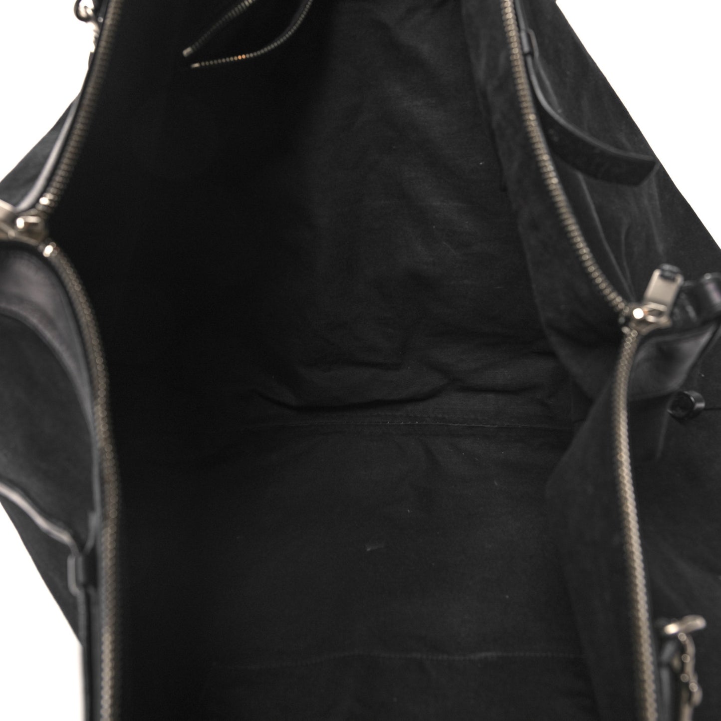 Gabardine Convertible ID Bag Black