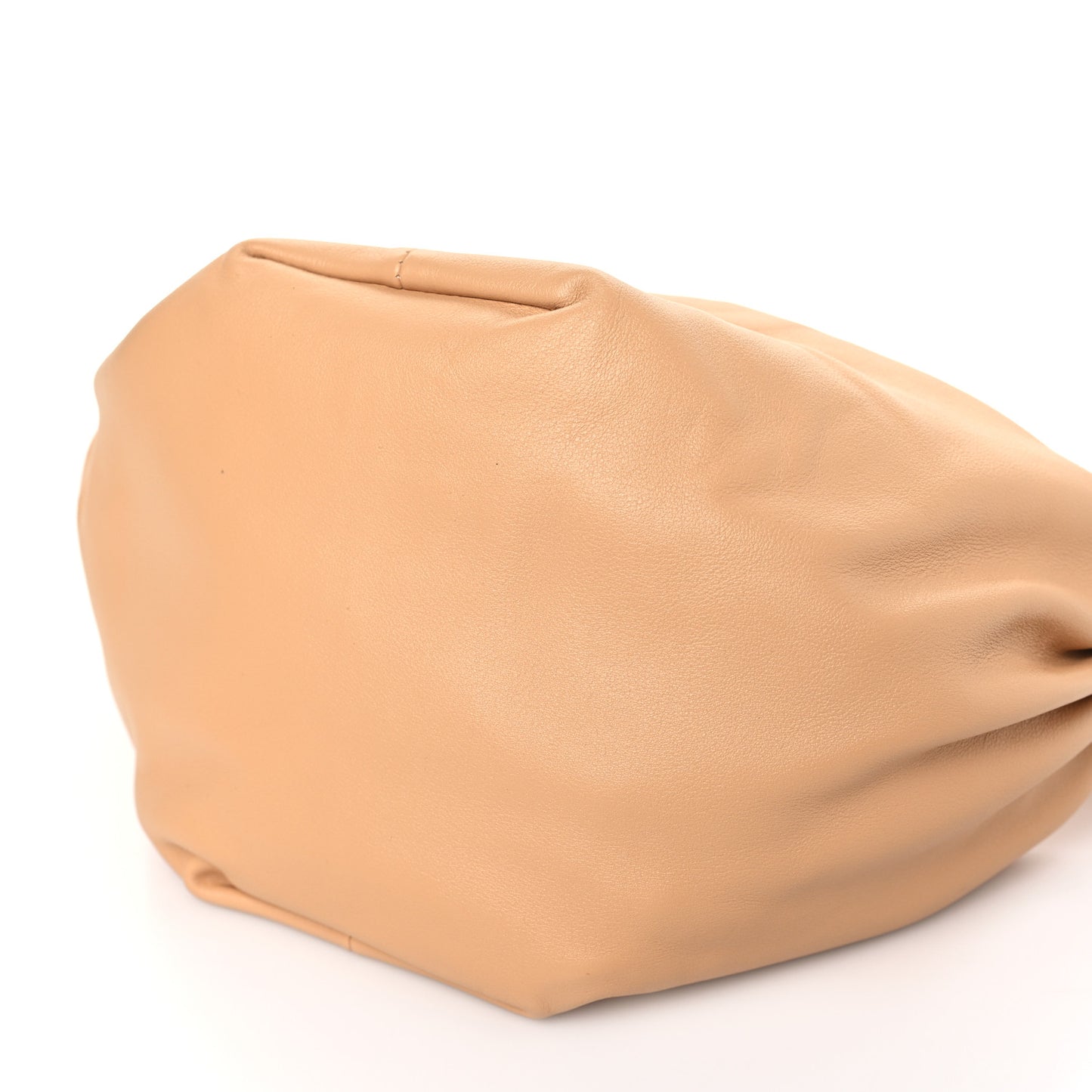 Calfskin Teen Double Knot Hobo Almond
