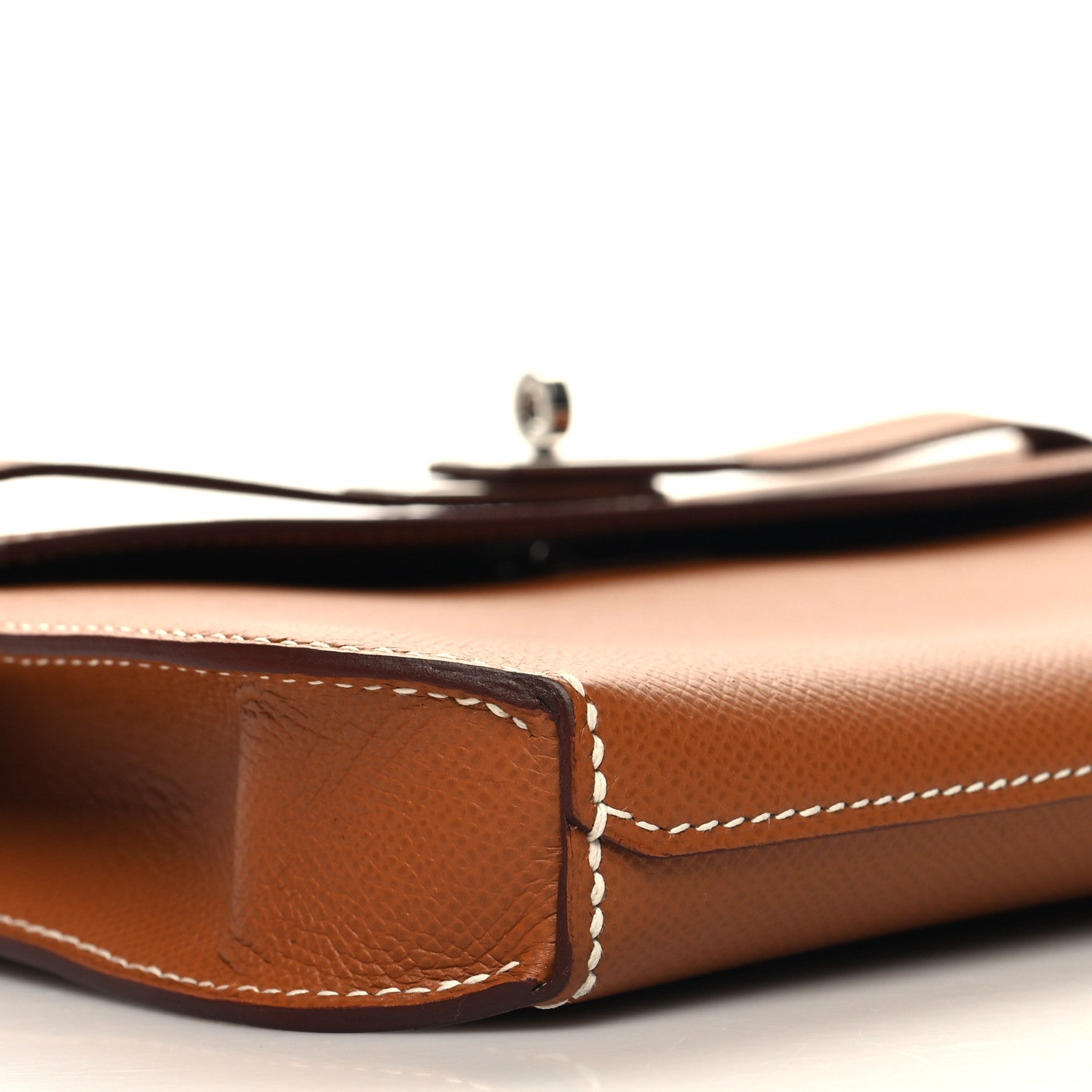 Hermes Epsom Kelly Depeches 25 Pouch Gold 8 of 10