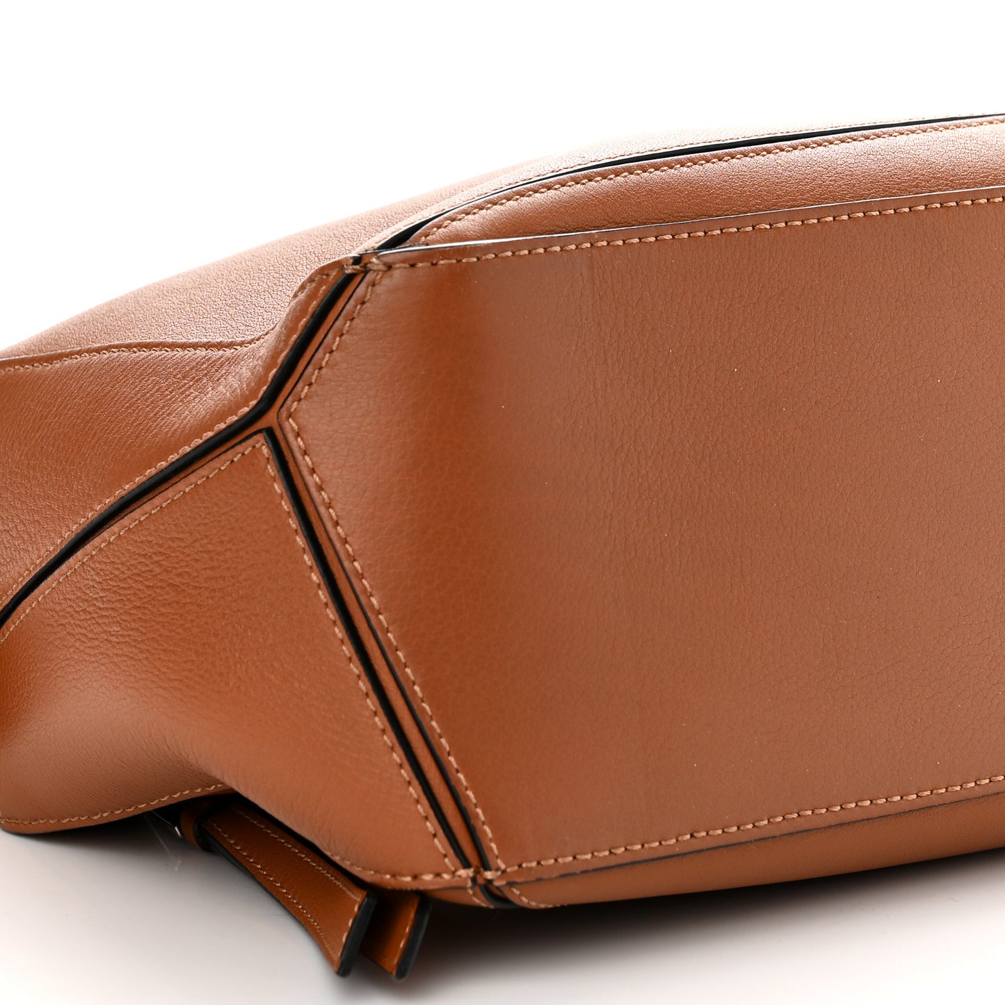 Calfskin Small Puzzle Bag Tan