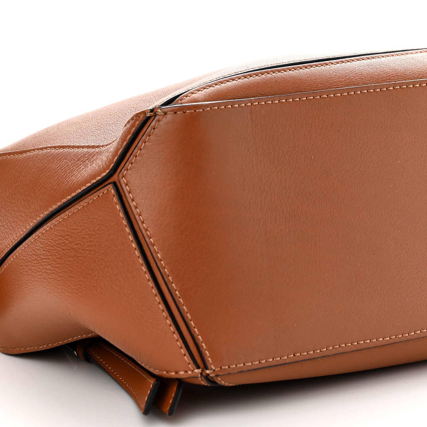 Loewe Calfskin Small Puzzle Bag Tan 9 of 11