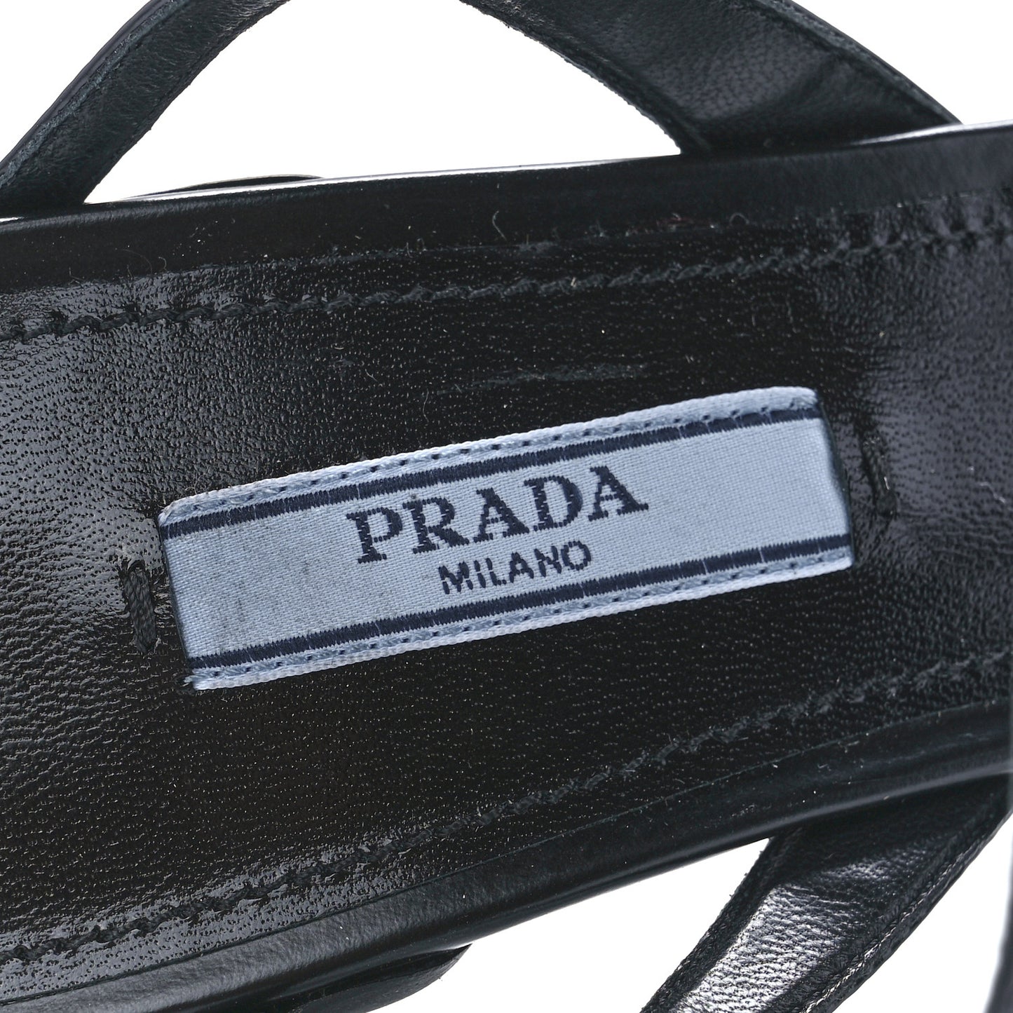 Spazzolato Pointed Toe T-Strap 55mm Slingback Pumps 37.5 Black