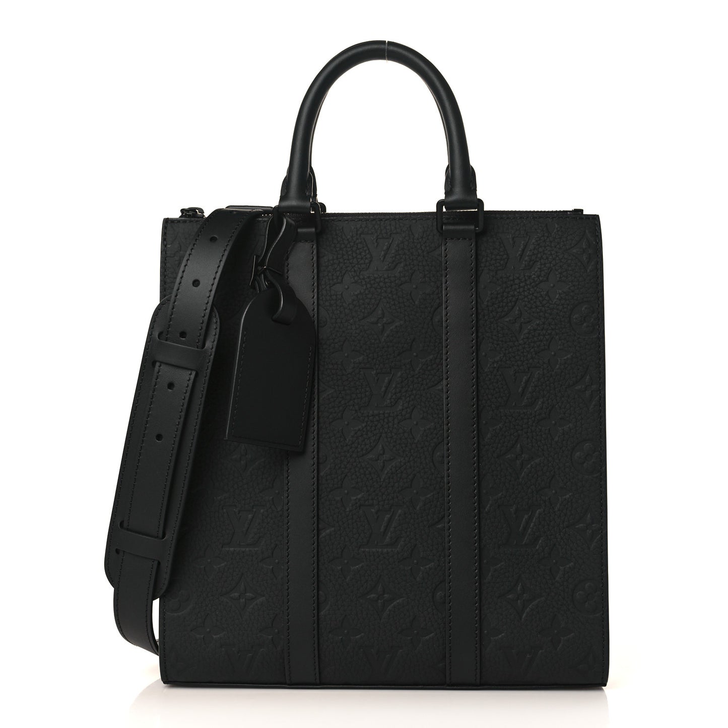 Taurillon Monogram Sac Plat Cross Black