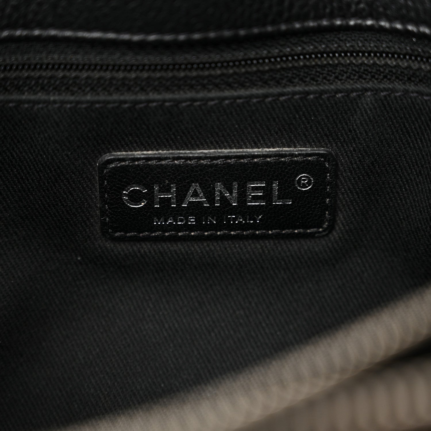 Chanel Caviar Quilted Timeless CC Soft Tote Black 7 of 15