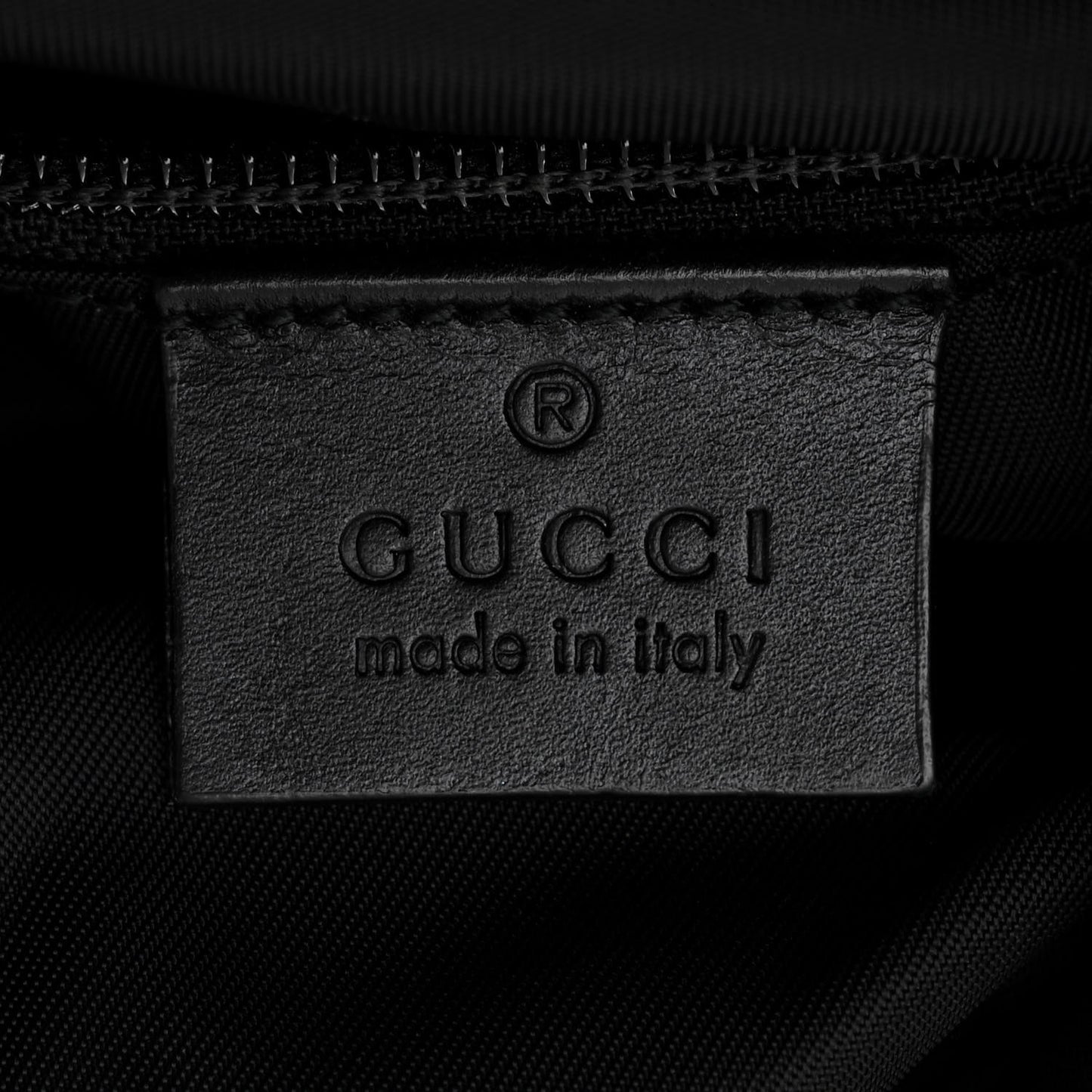 Techno Canvas Web Single Buckle Backpack Black