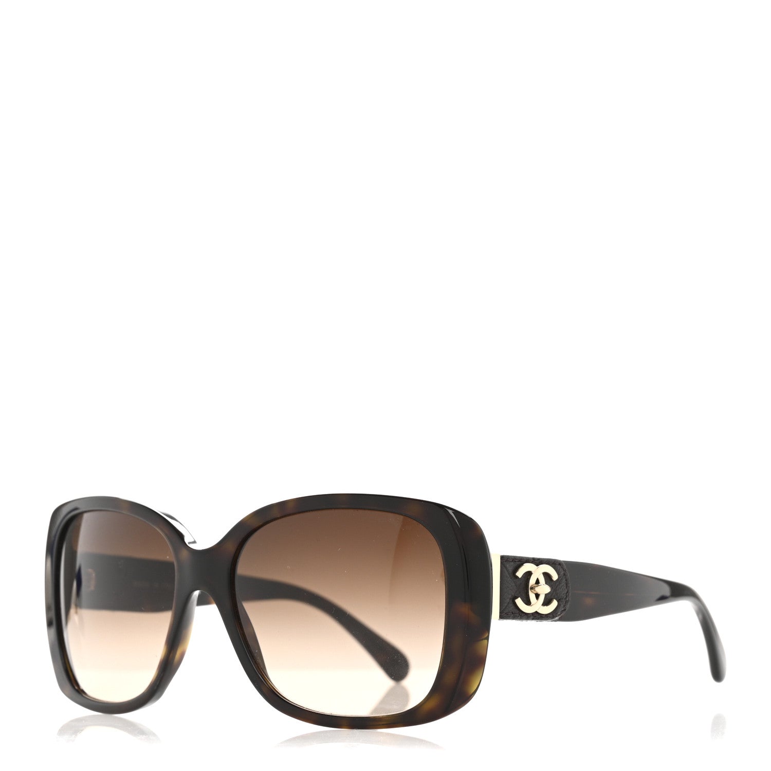 Chanel CC Turnlock Sunglasses 5234-Q Tortoise 1702342 – FASHIONPHILE