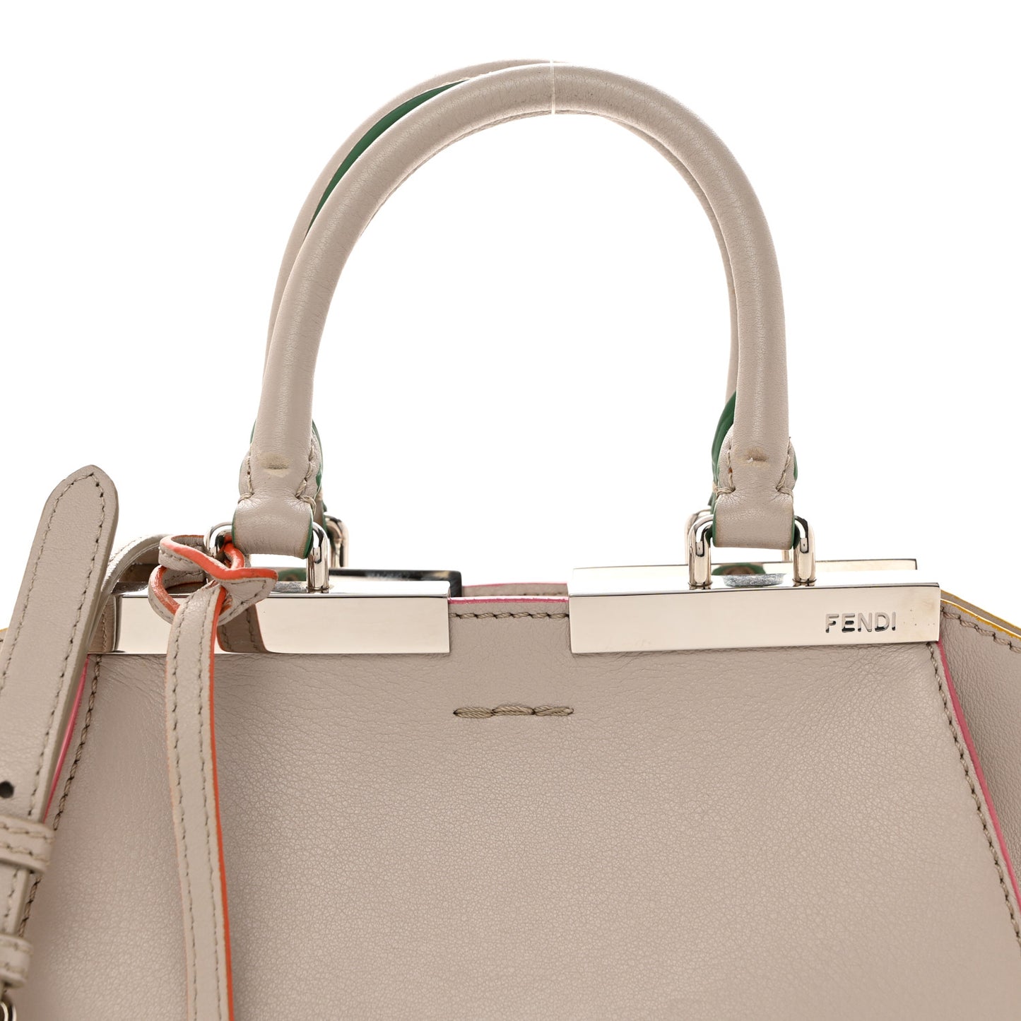 Vitello Dolce Mini 3Jours Tote Grigio Polvere