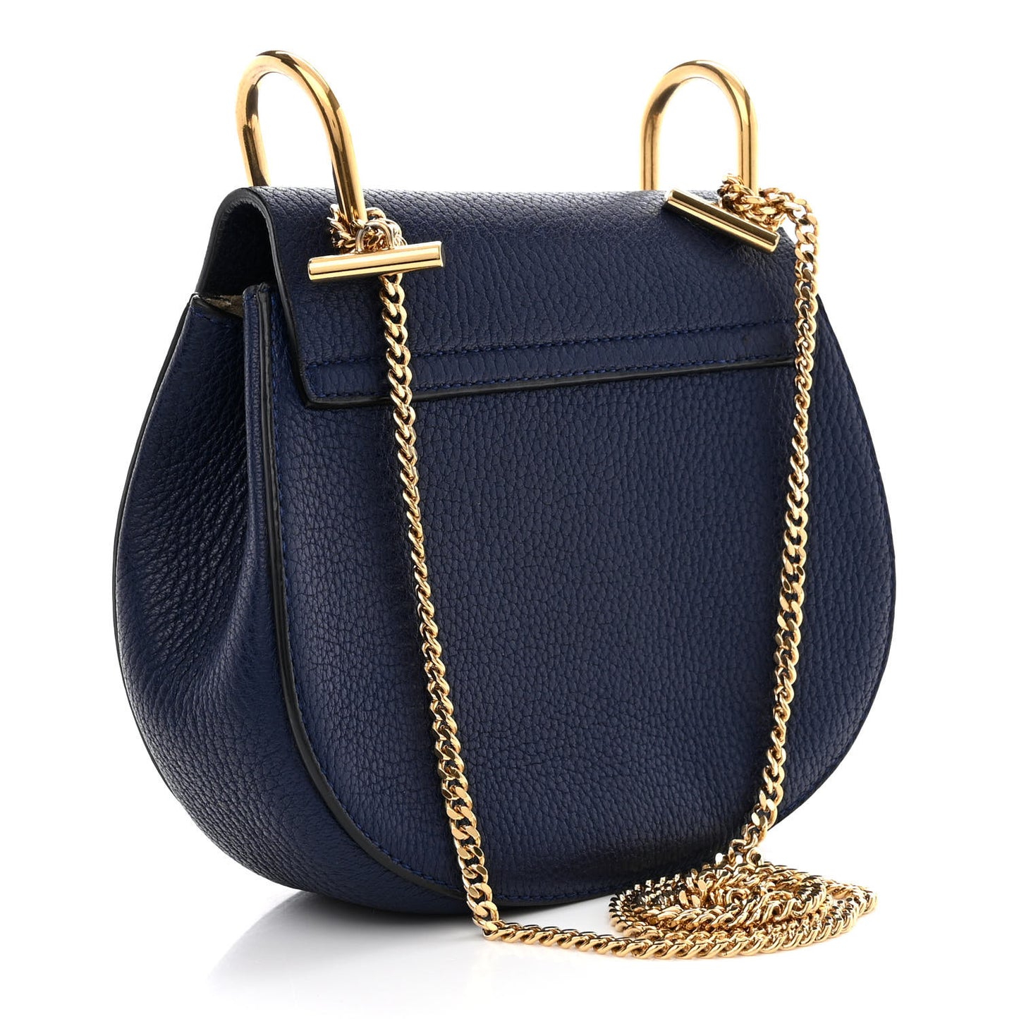 Grained Lambskin Mini Drew Shoulder Bag