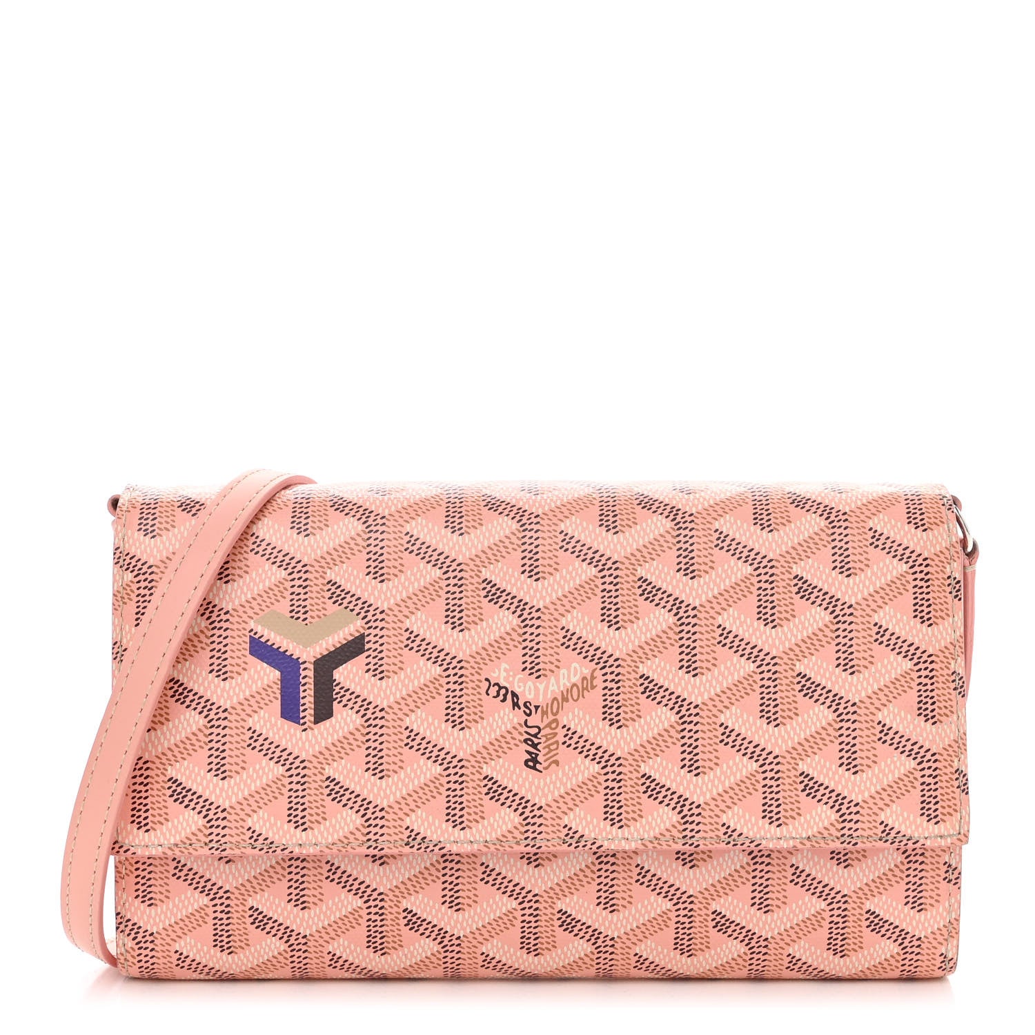 Goyard Goyardine Varenne Continental Wallet Pink 1 of 14