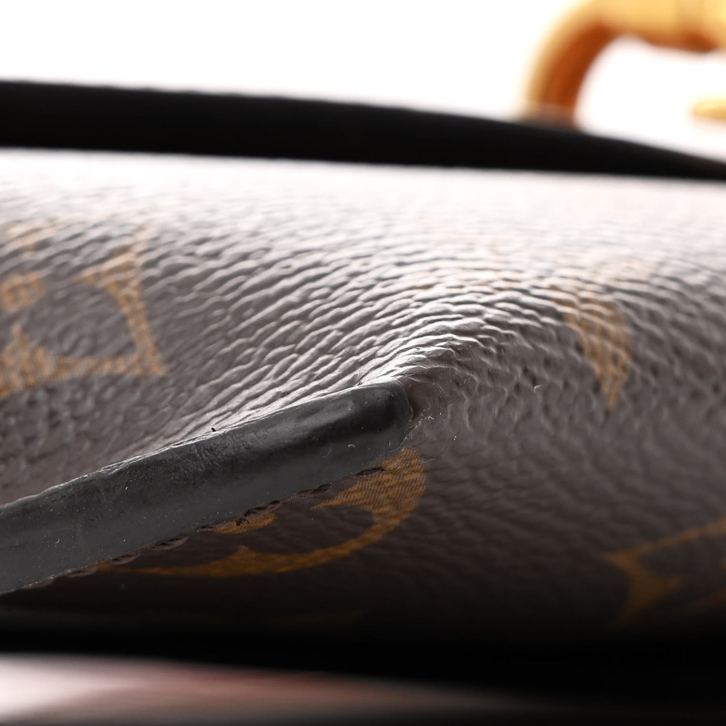 Monogram Padlock On Strap Caramel