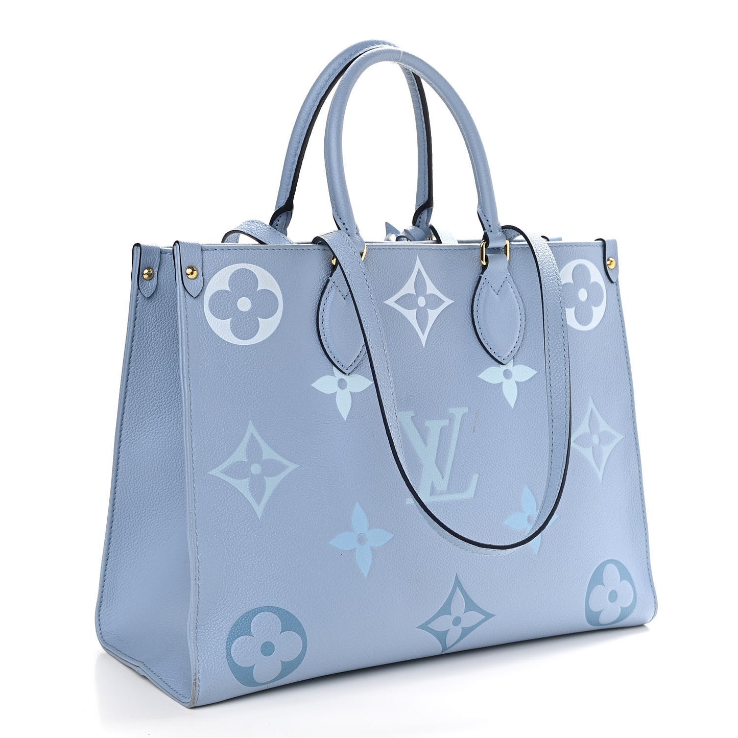 Empreinte Monogram Giant By The Pool Onthego MM Summer Blue