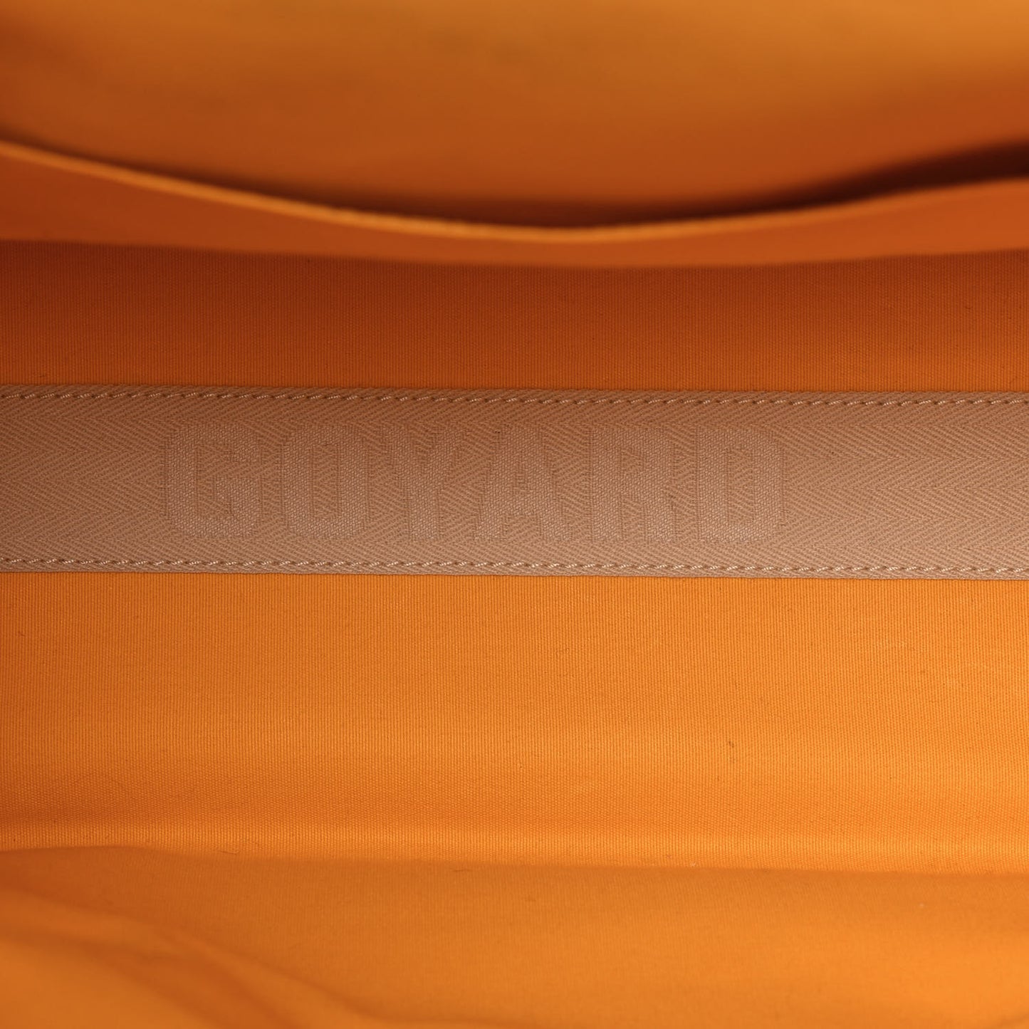 Goyardine Saint Leger Soft Briefcase Backpack Black Gold