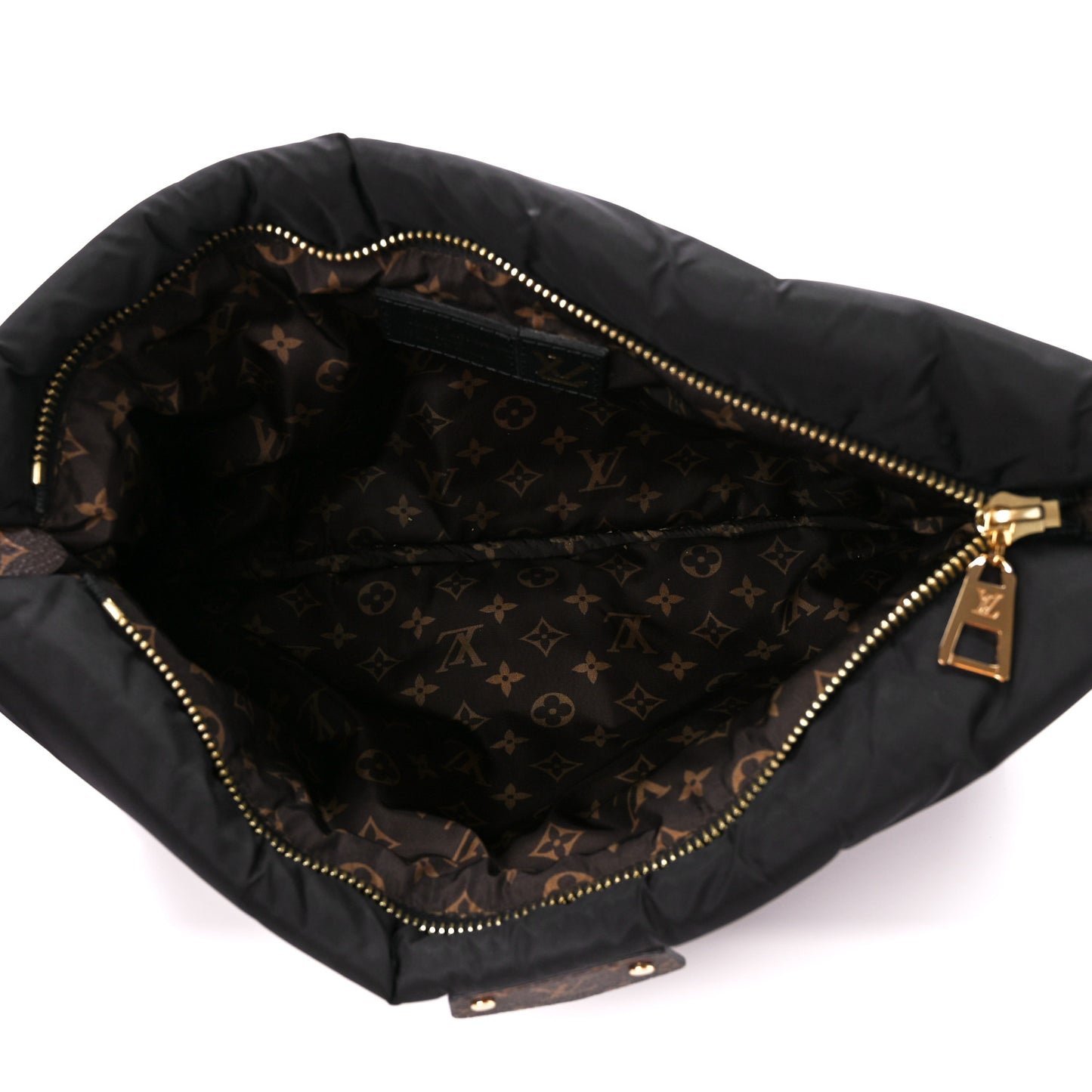Econyl Monogram Pillow Maxi Multi Pochette Accessories Black Fuchsia