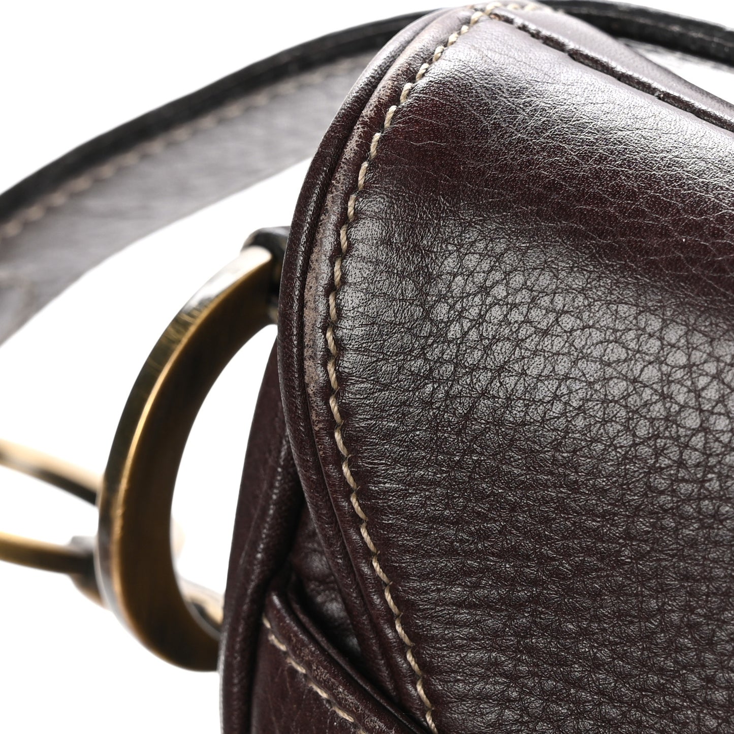 Calfskin Saddle Bag Brown
