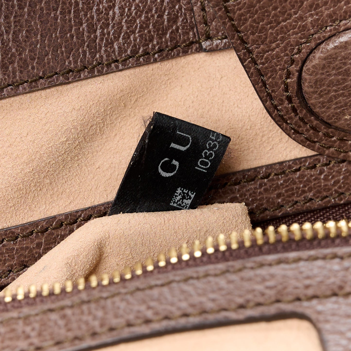 GG Supreme Monogram Medium Ophidia Shopping Tote Brown