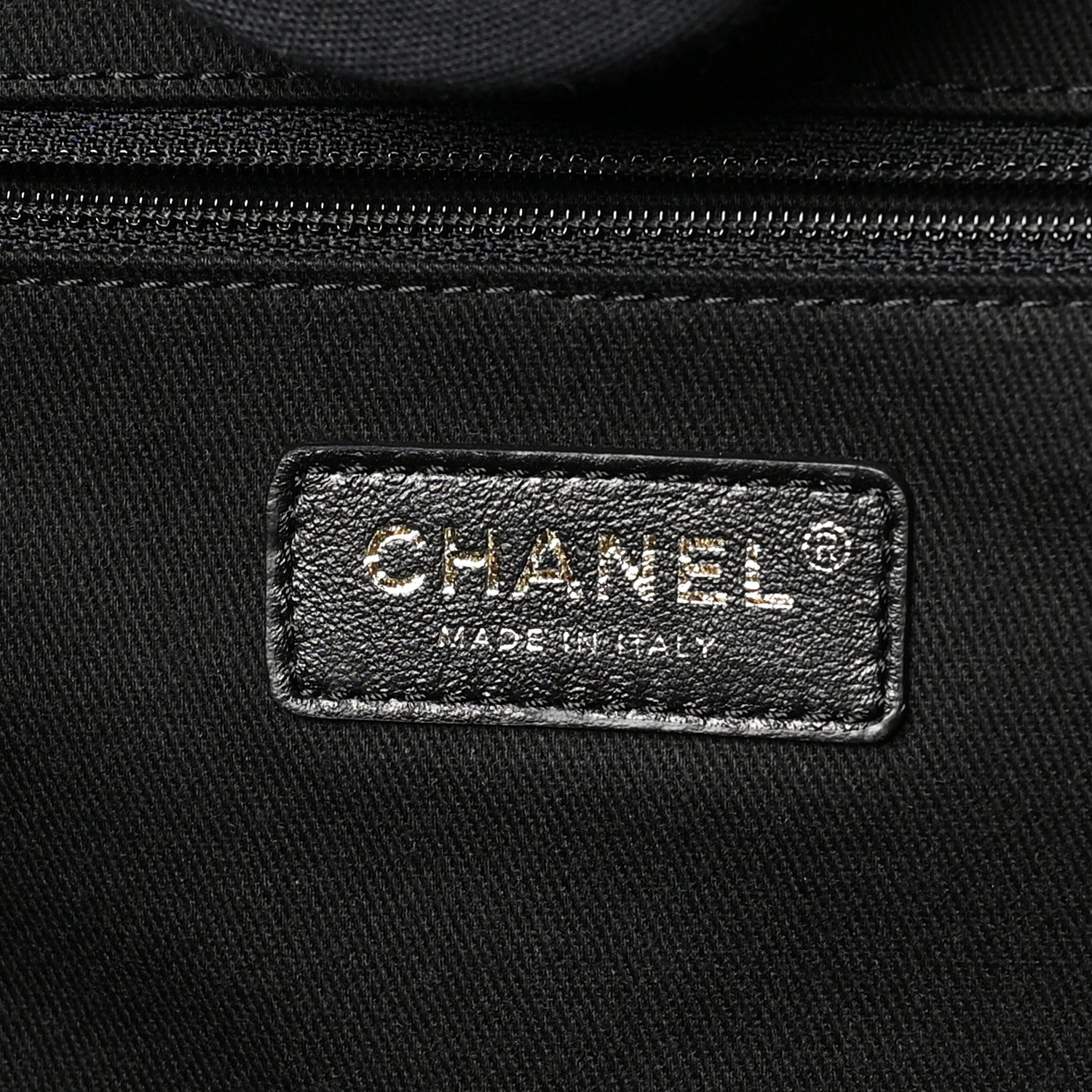 Chanel Woven Straw Raffia Large Deauville Tote  Black 6 of 10