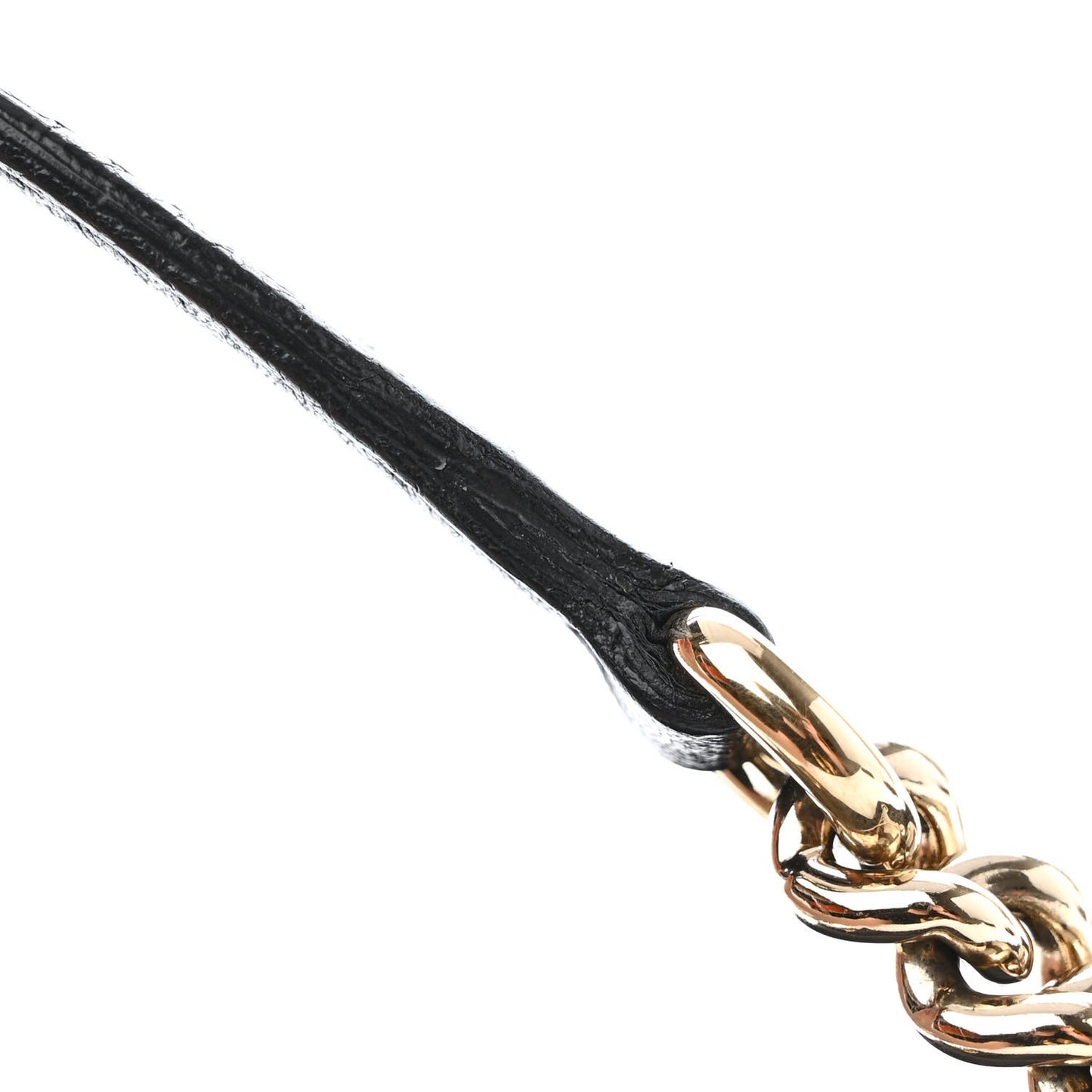 Pebbled Calfskin Medium Soho Chain Shoulder Bag Black