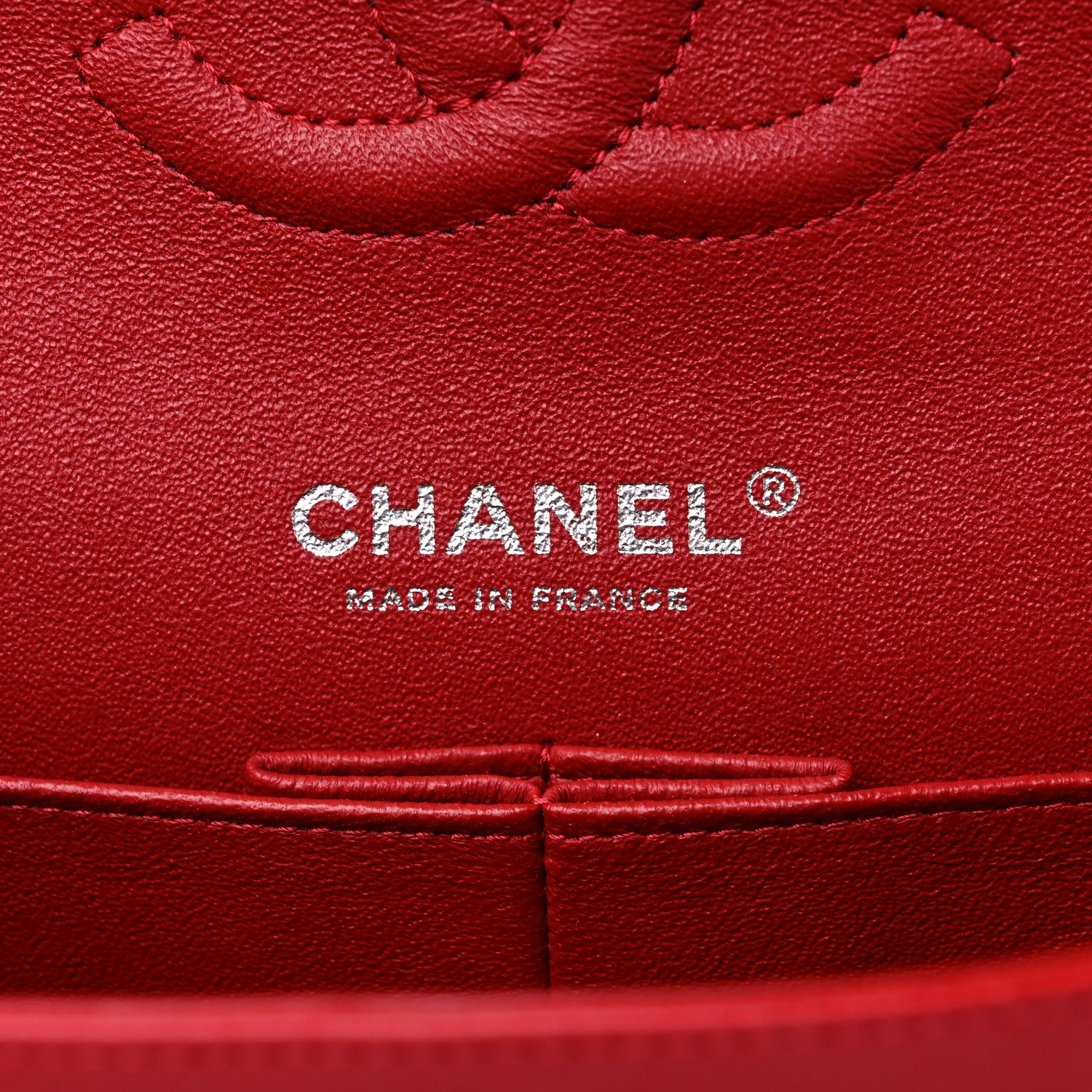 Chanel Caviar Quilted Medium Double Flap Red 6 of 9