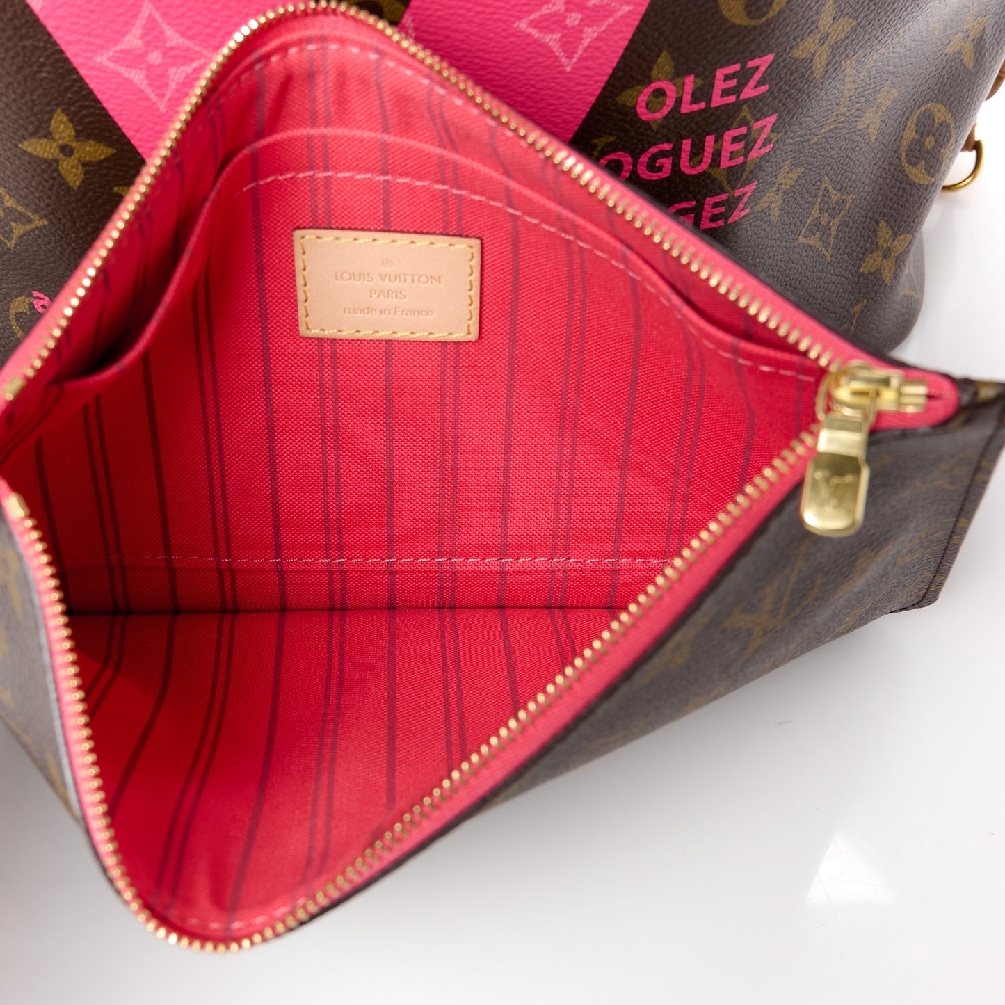 Monogram V Neverfull MM Grenade