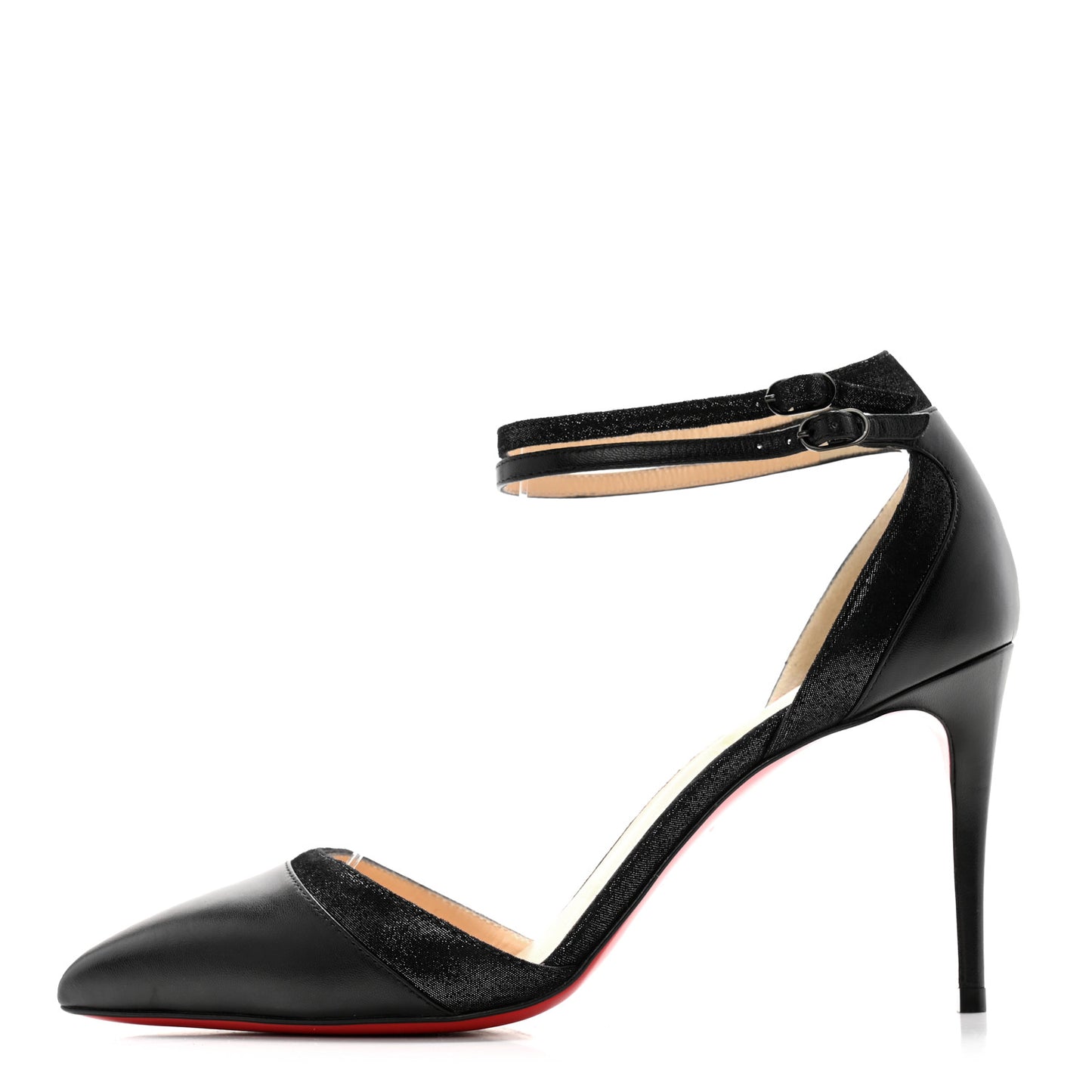Suede Kid Uptown Double 85 Pumps 36 Black