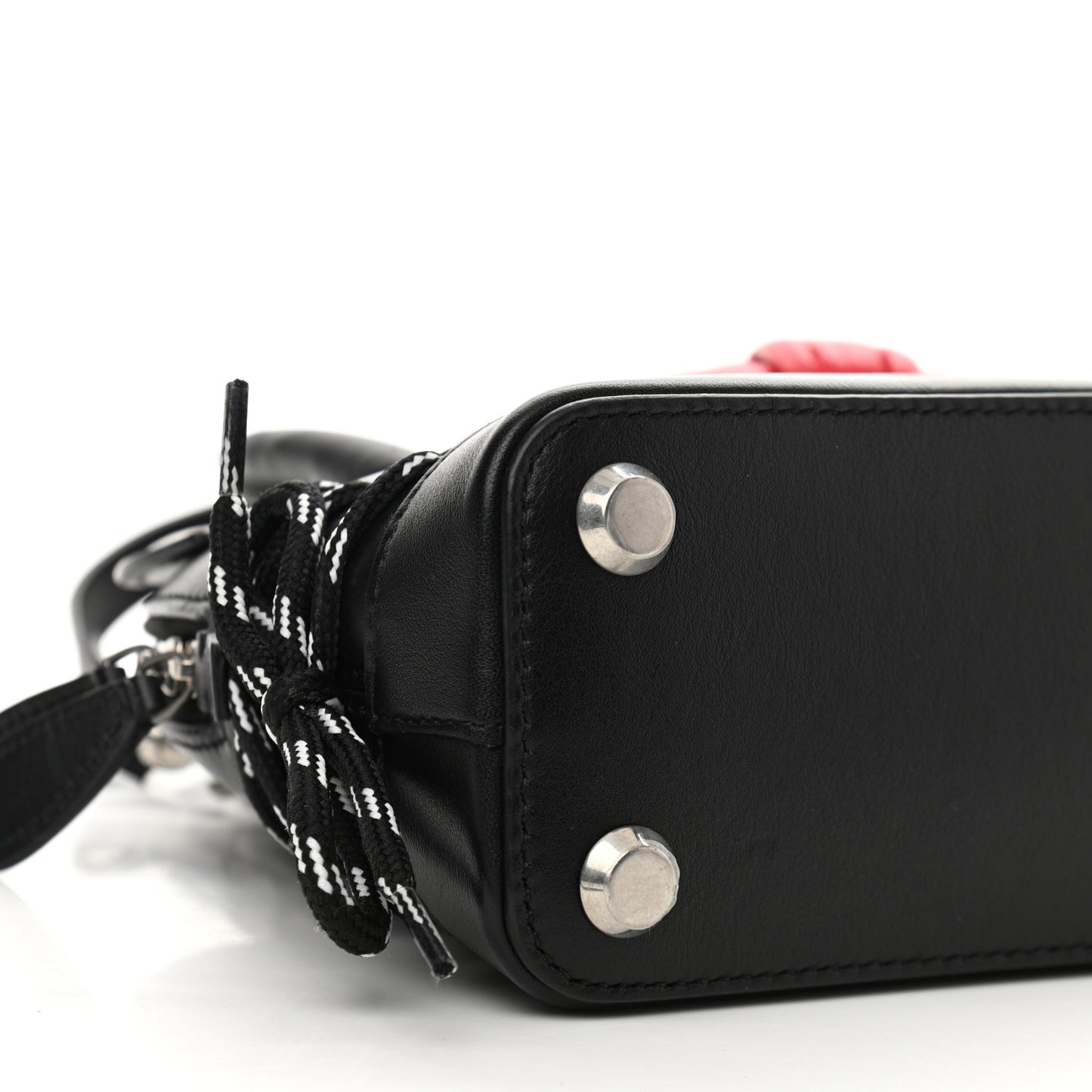 Calfskin Hello Kitty XXS Ville Top Handle Bag Black