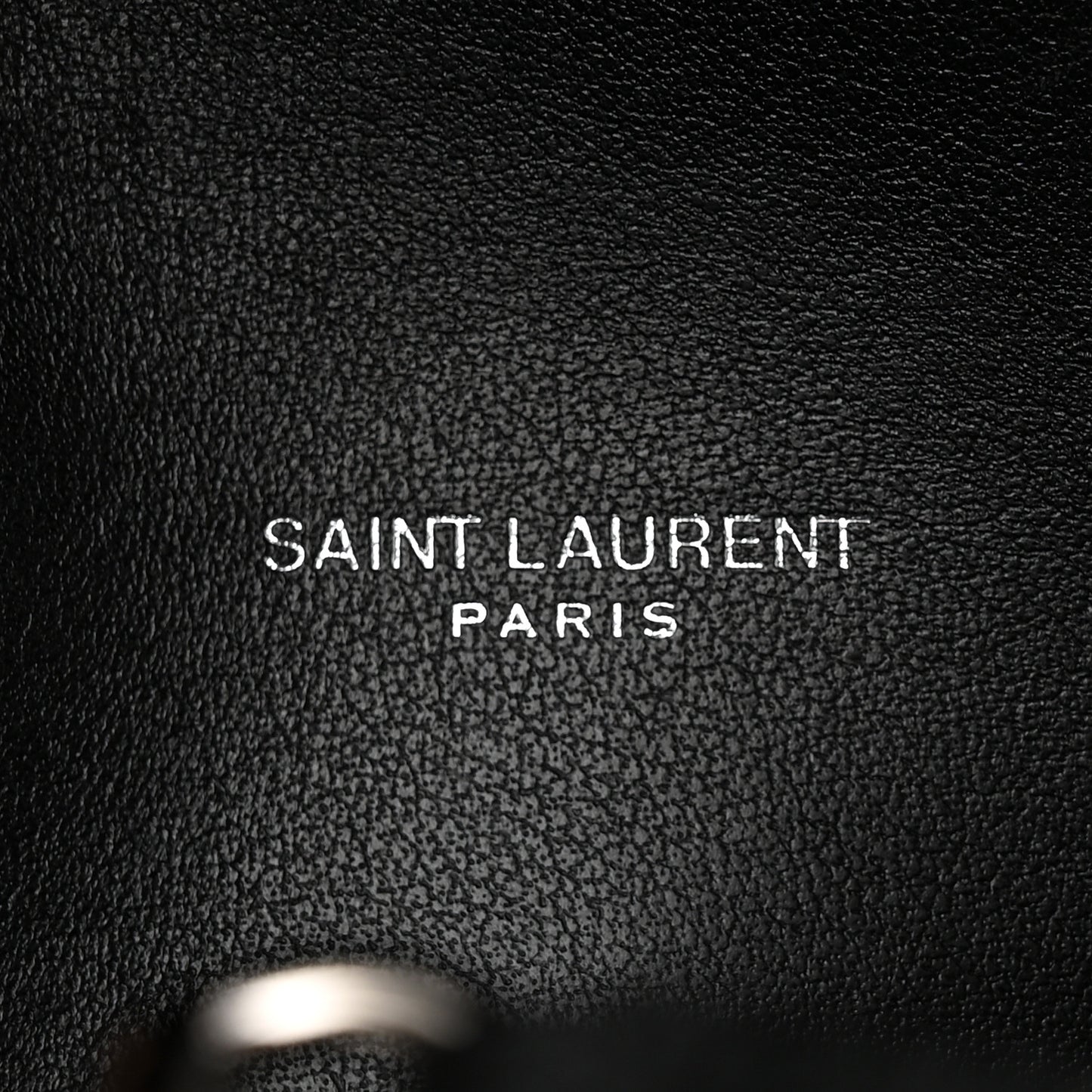 Grained Calfskin Small Sac De Jour Black