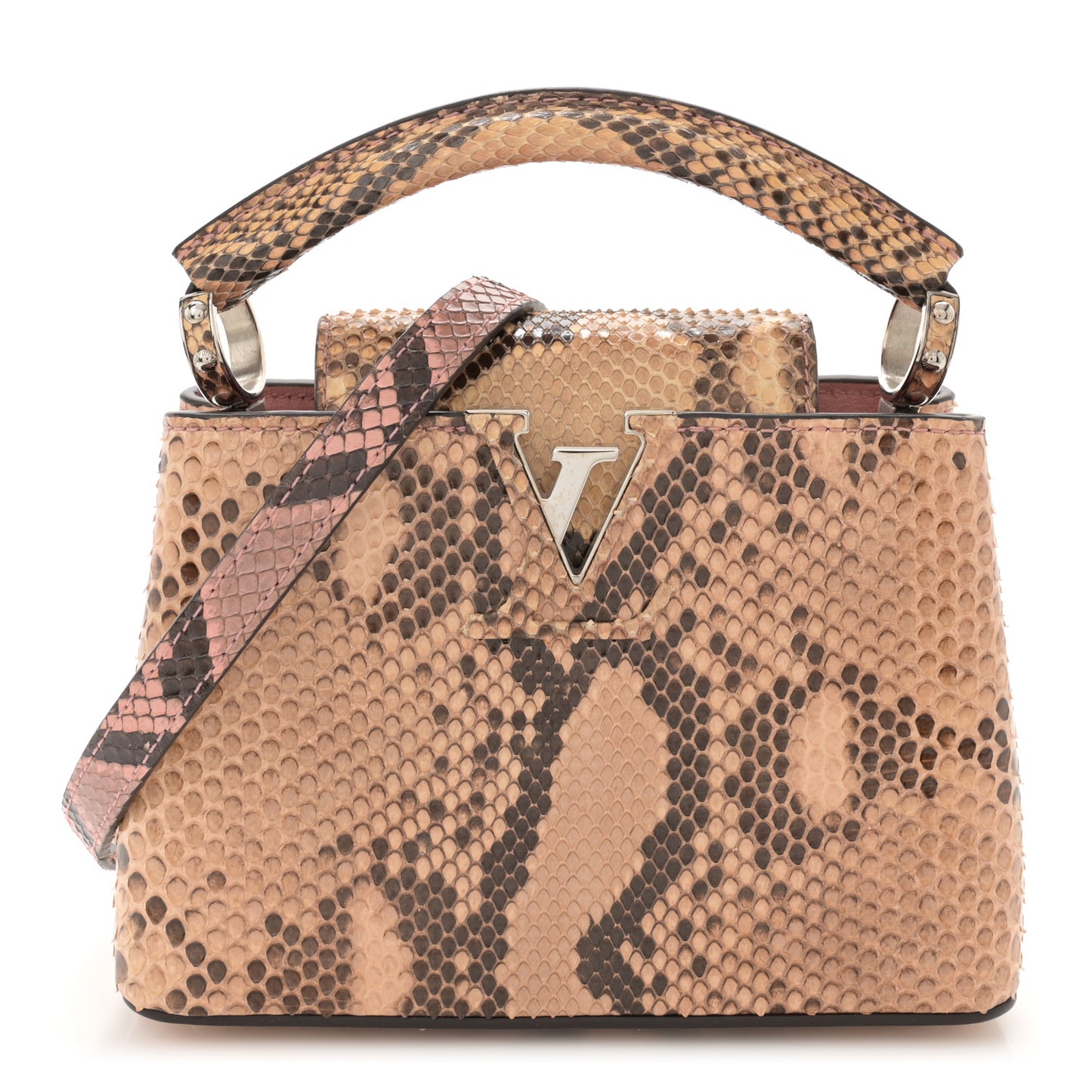Python Capucines Mini Rose Clair