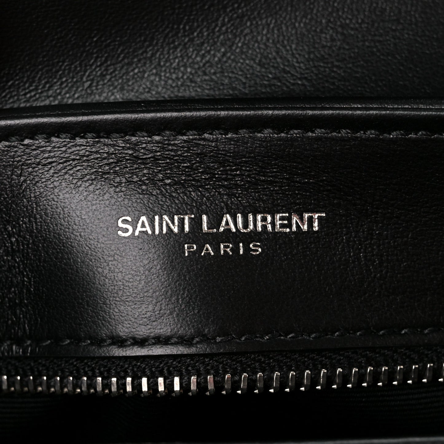 Calfskin Y Quilted Monogram Toy Loulou Crossbody Bag Black