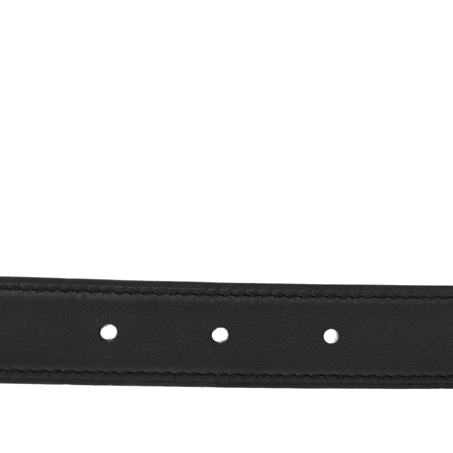 Hermes Epsom Swift 24mm Mini Constance H Belt 75 30 Gold Black 5 of 5